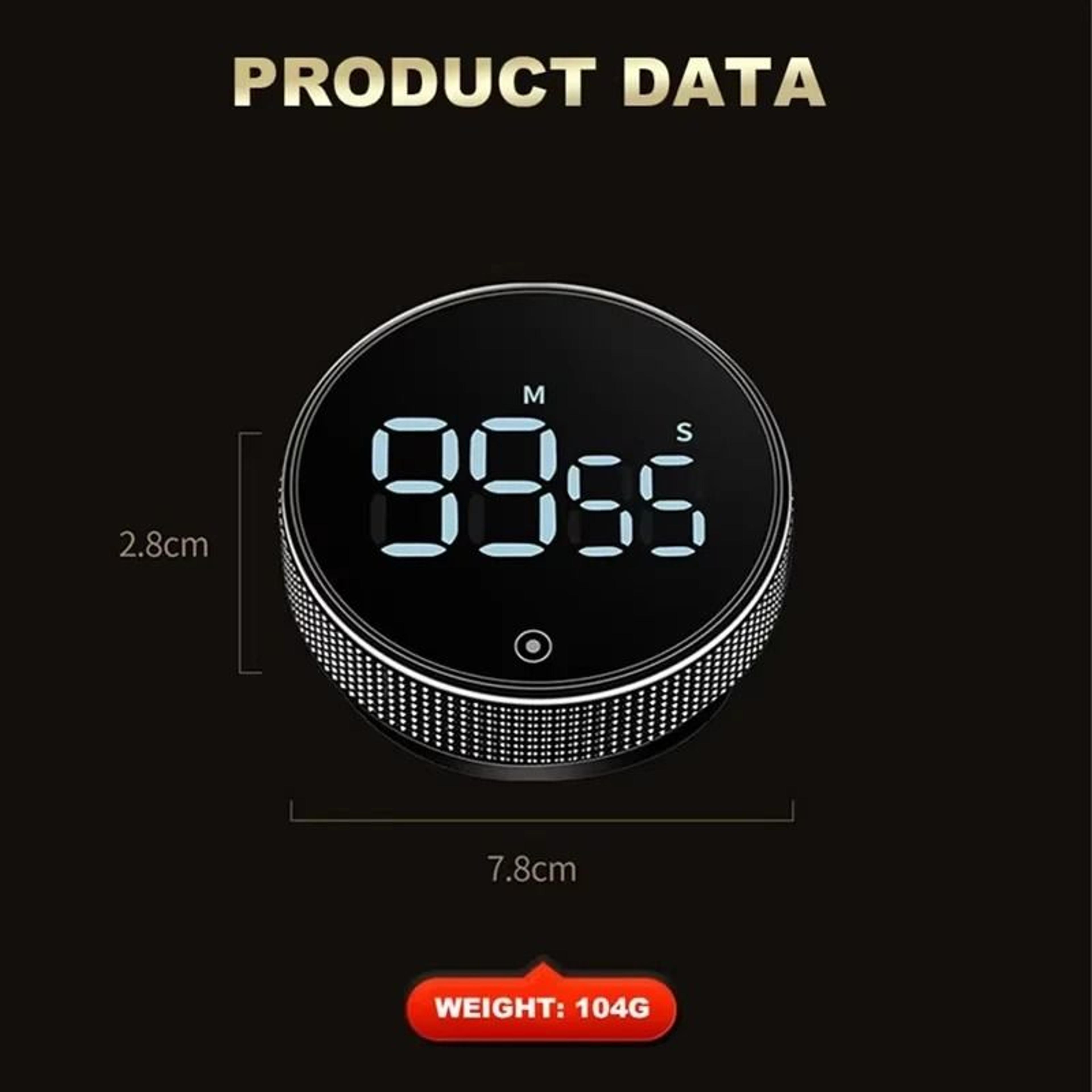 MinuteMate Magnetic Digital Timer For Cooking Study And Work 4