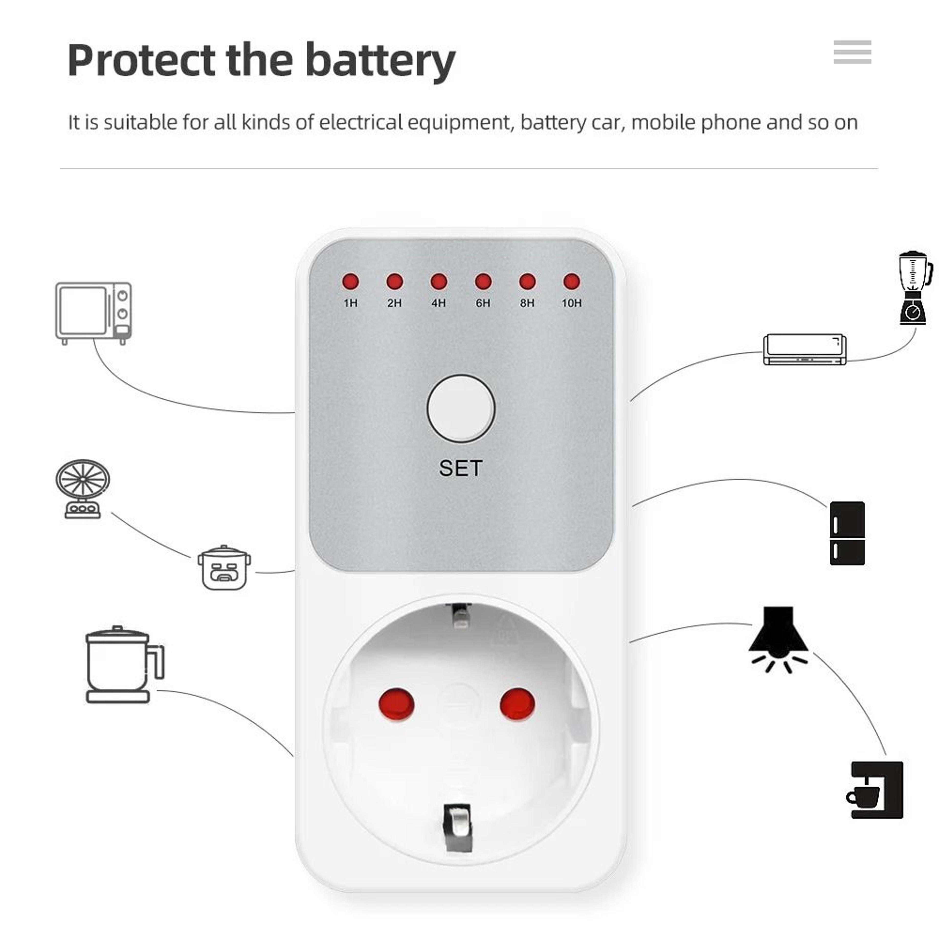 TM04 Countdown Timer Socket And PlugIn Timer Switch 11
