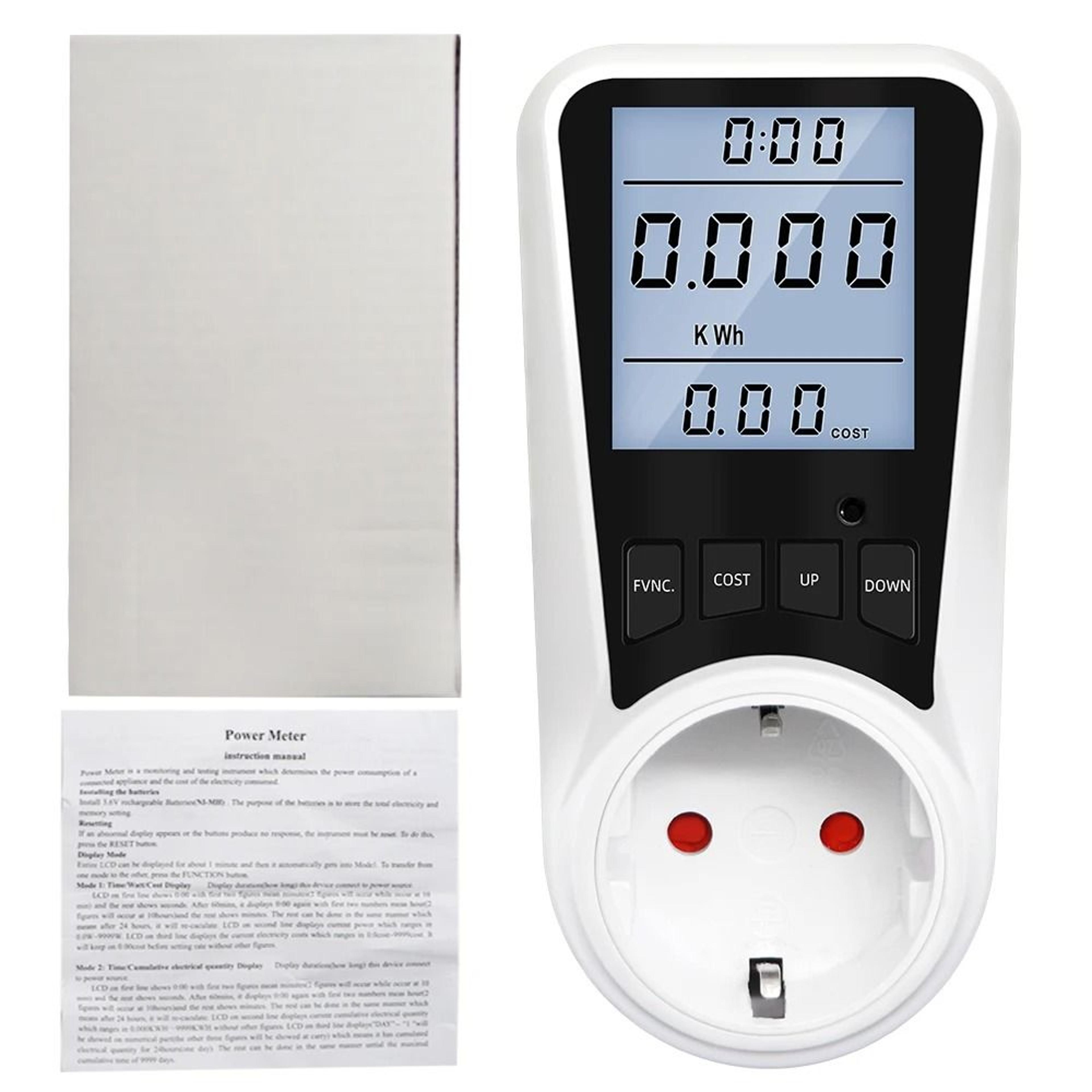 PowerTrack PlugIn Power Meter And Electricity Usage Monitor 13