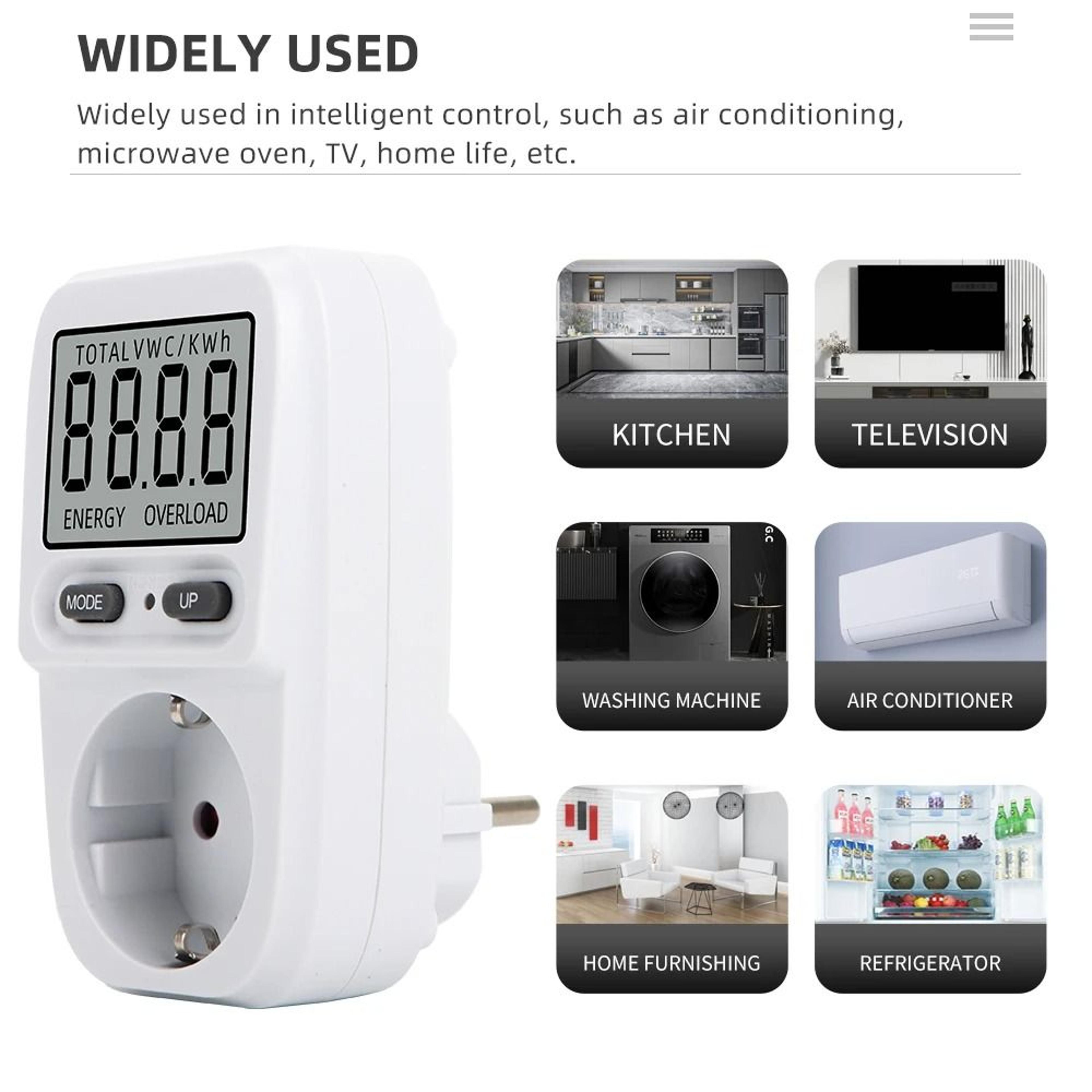 PowerCount PlugIn Power Meter And Electricity Usage Monitor 6