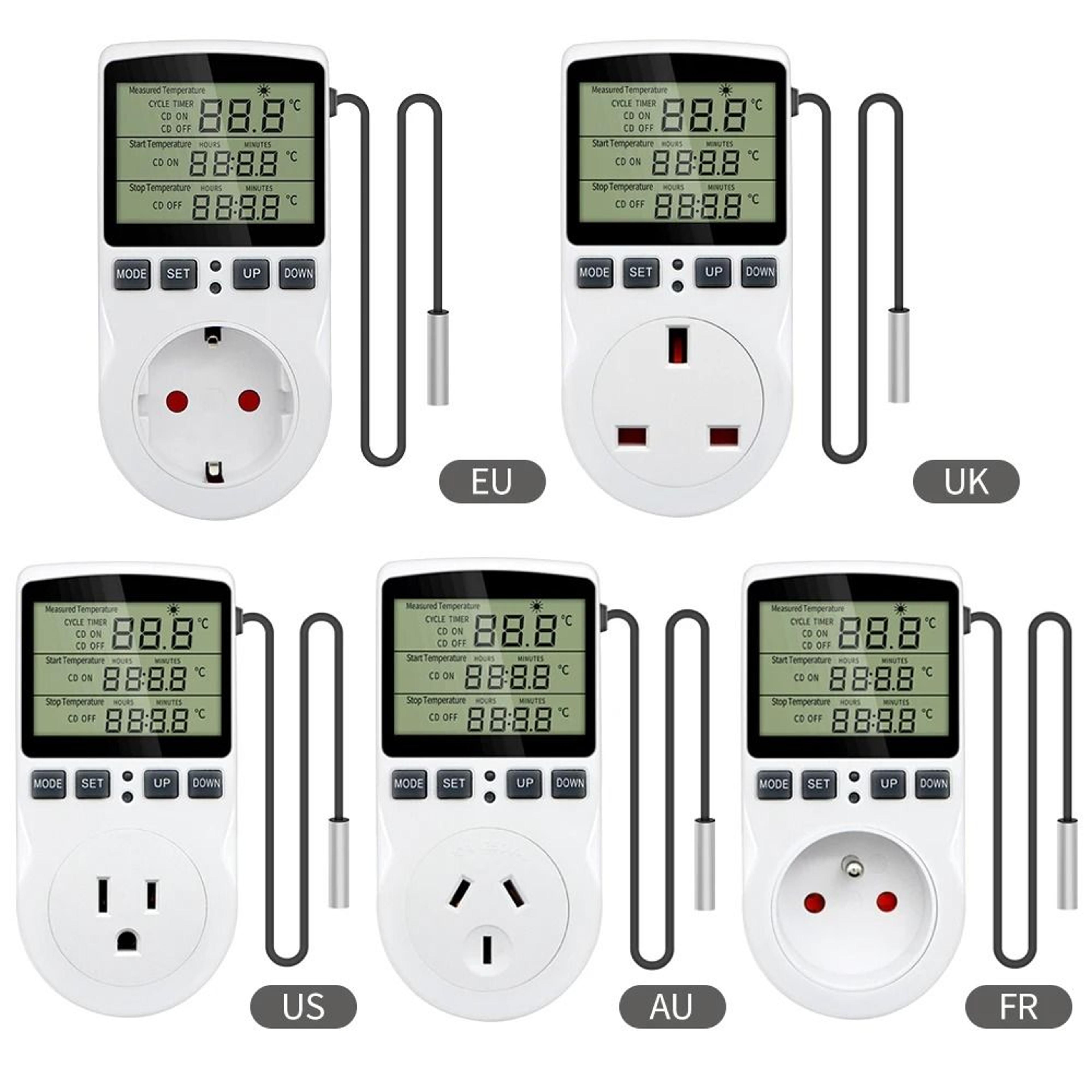 TempGuard Digital Temperature Controller And Thermostat Outlet With Timer 7