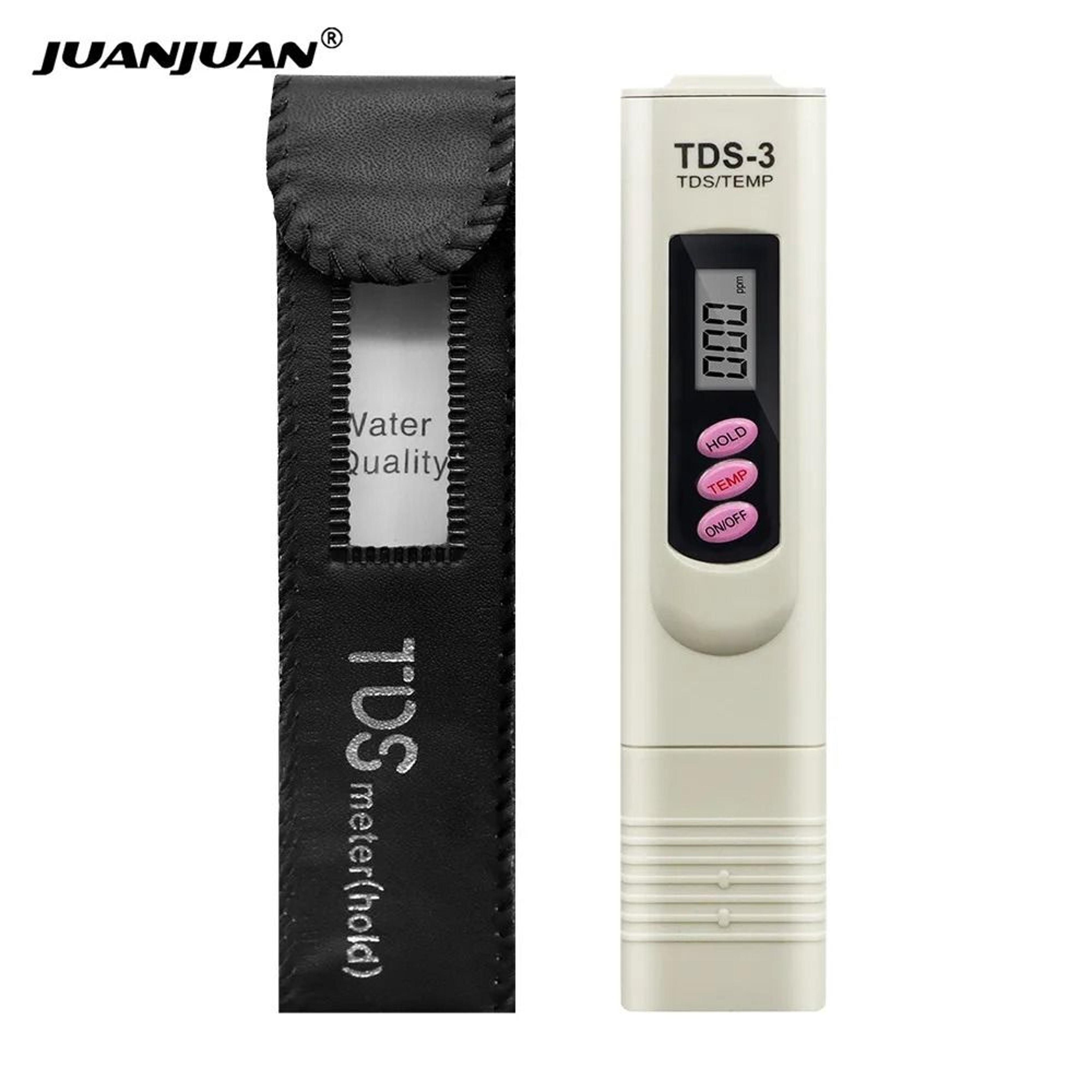 aquacheck 0–9999 ppm tds meter and water quality tester