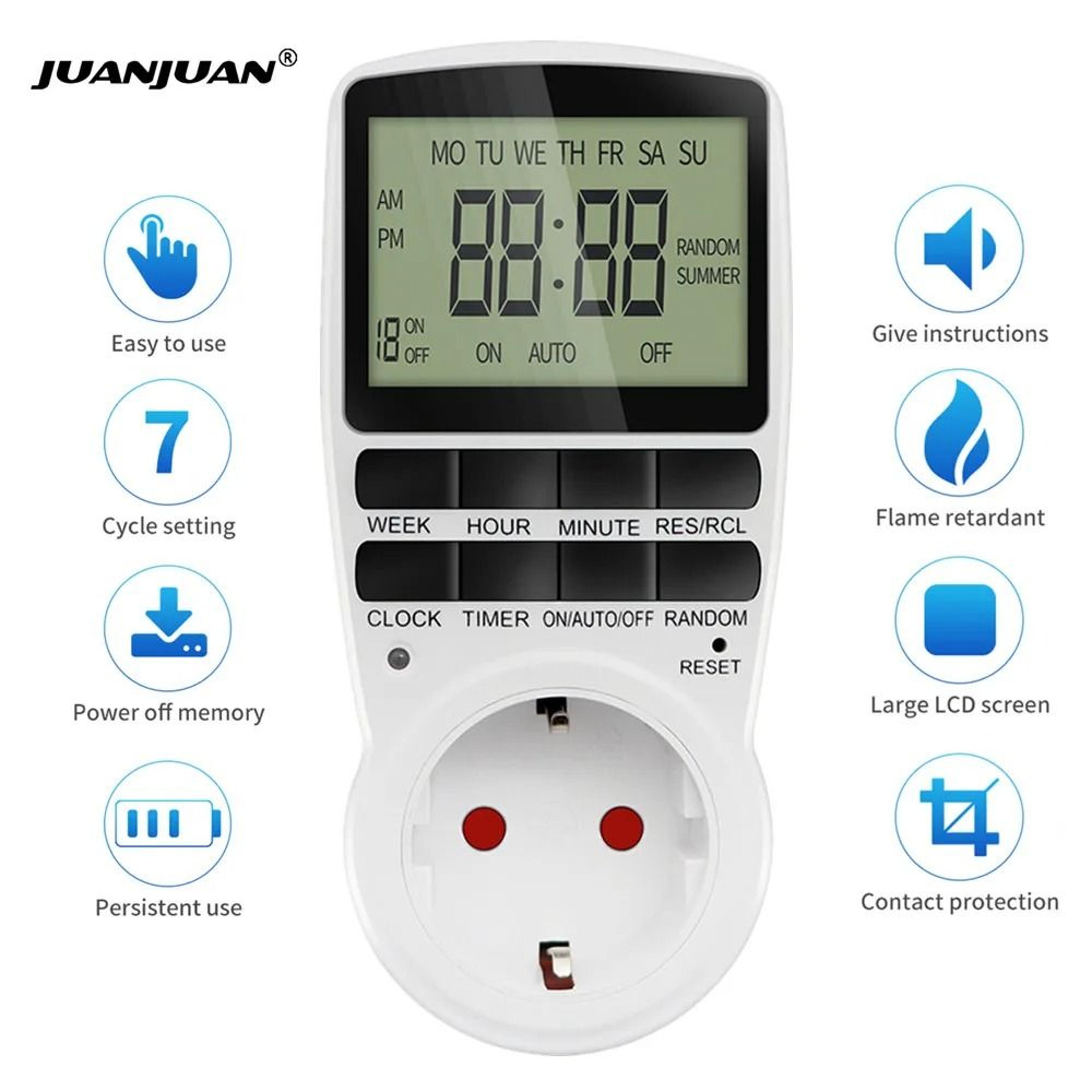 TimeWise Programmable Timer Socket And Digital Timer Switch 0
