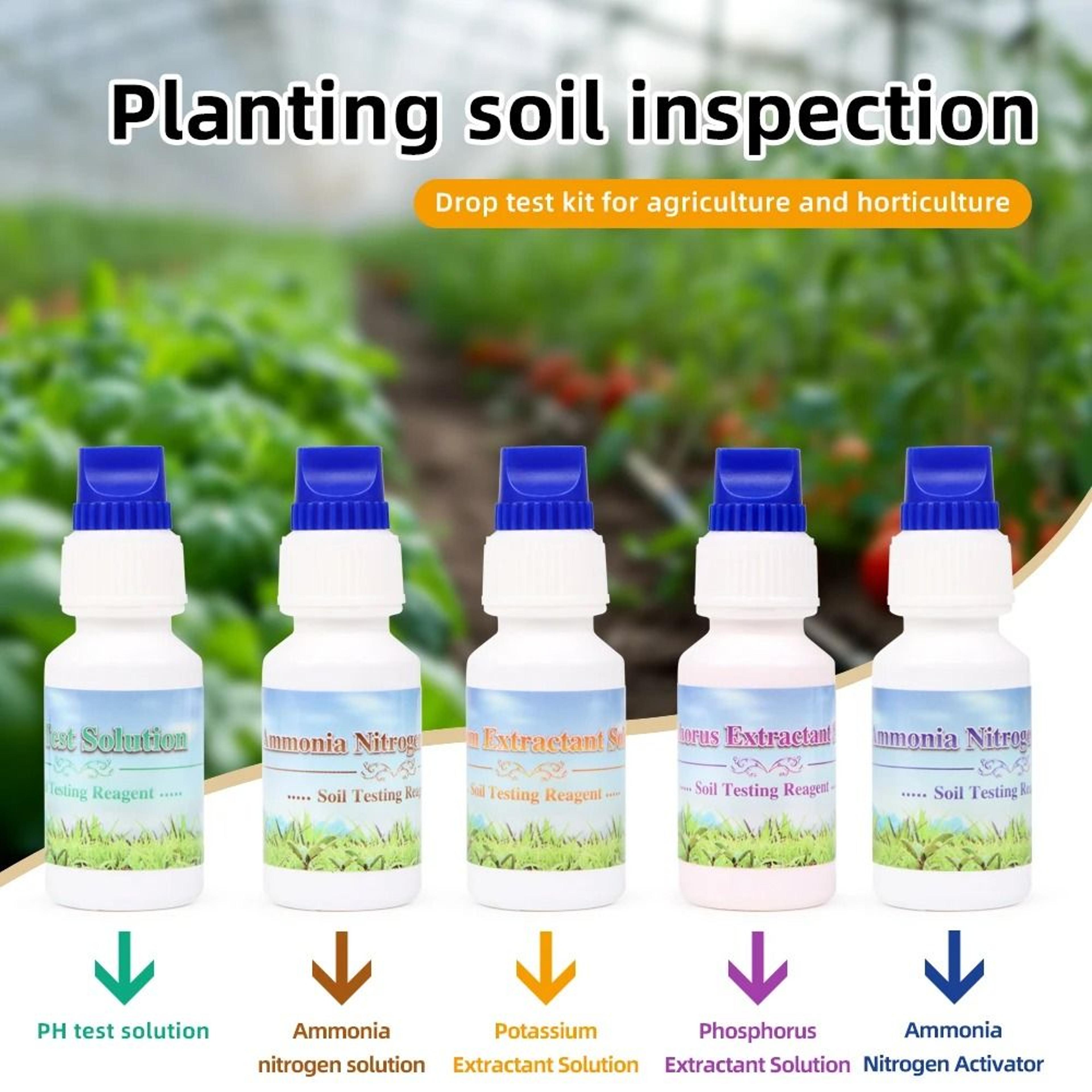 GrowCheck 4in1 Soil PH Test Kit And NPK Soil Tester 5