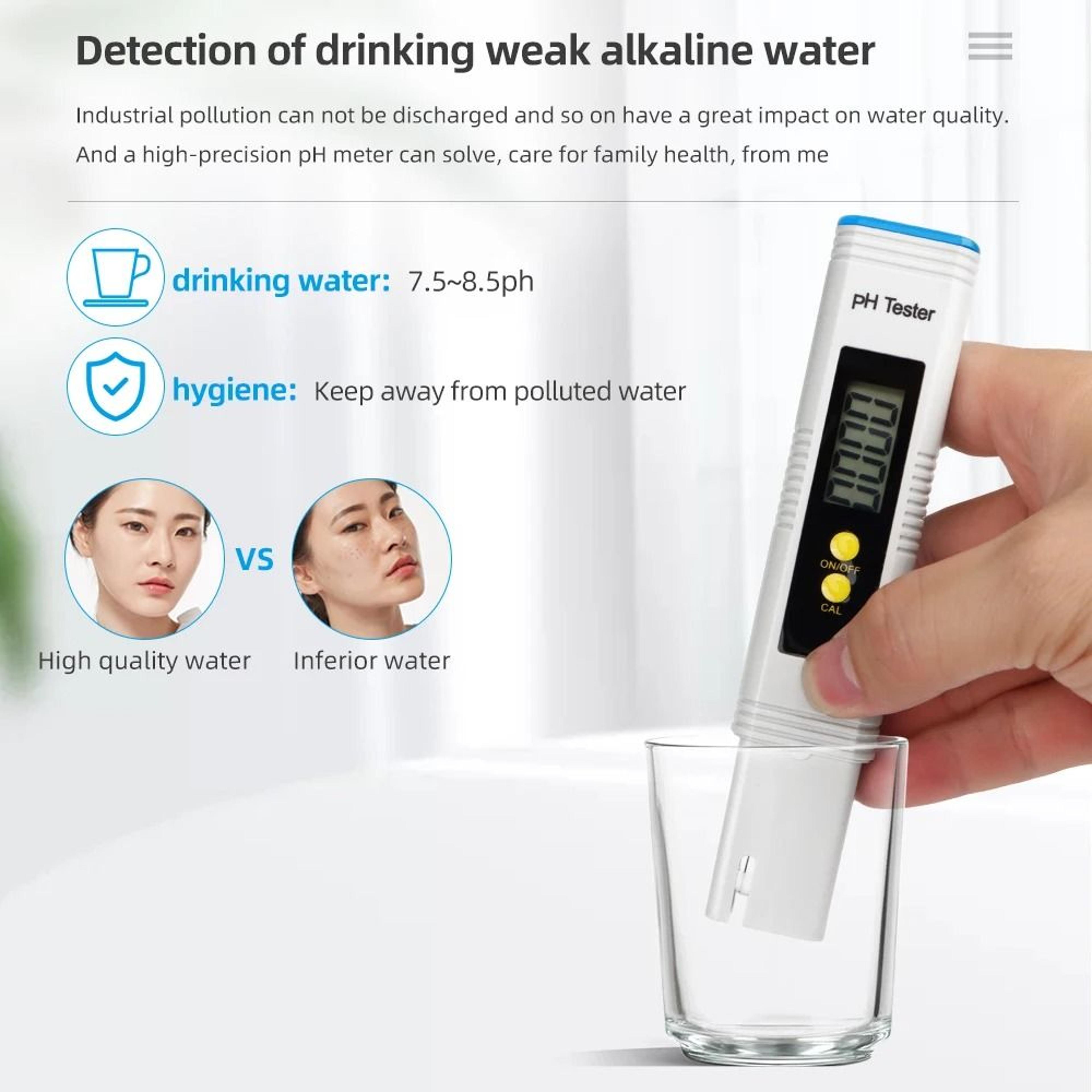AquaCheck Digital PH Meter And 001 PH Water Tester 7