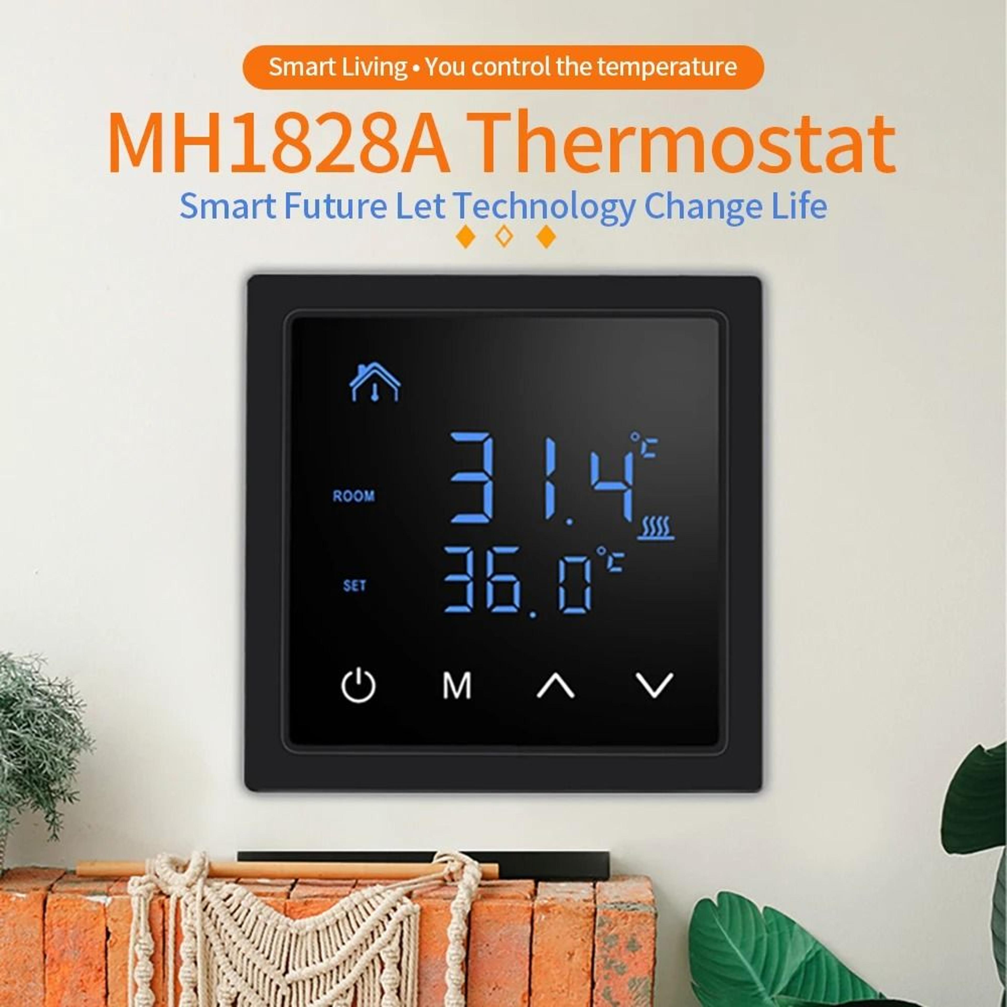 WarmControl Smart Floor Heating Thermostat 16A Touch Controller 0