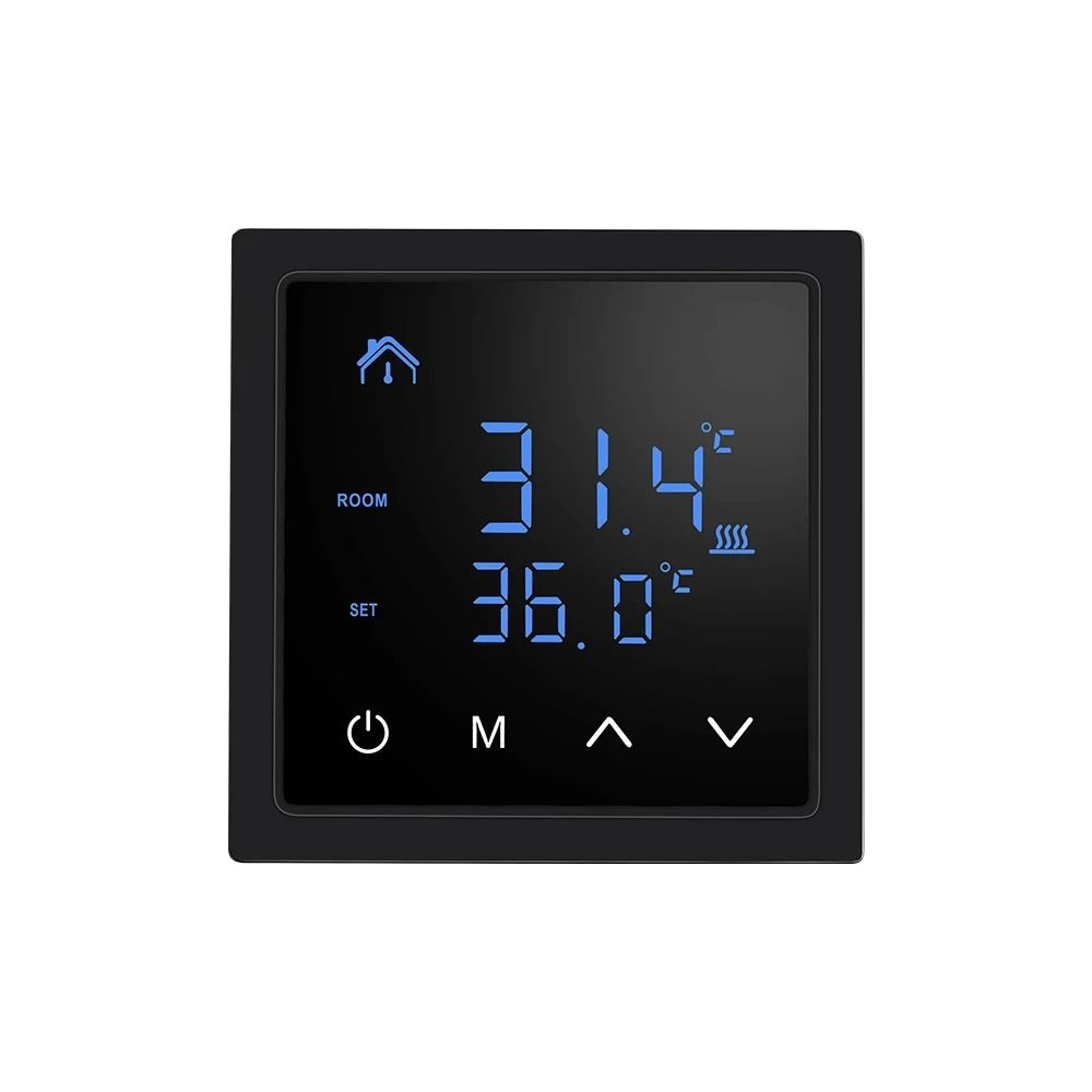 WarmControl Smart Floor Heating Thermostat 16A Touch Controller 1