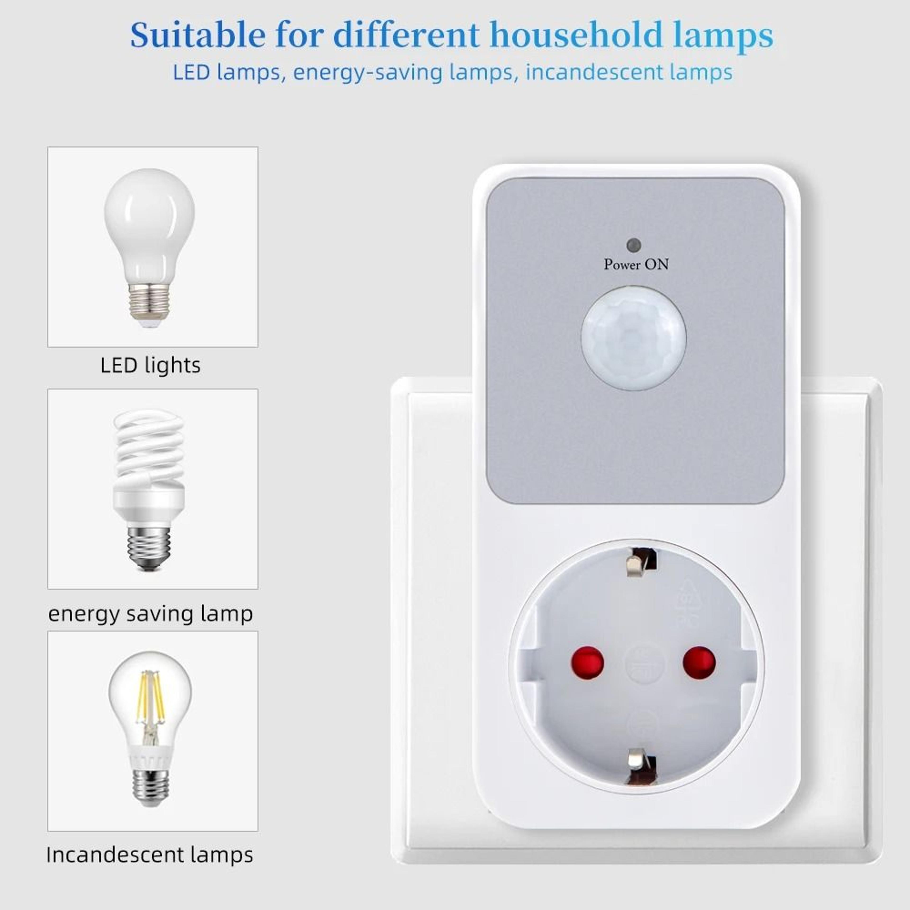 MotionGlow 120 PIR Motion Sensor Socket And E27 Lamp Holder 5