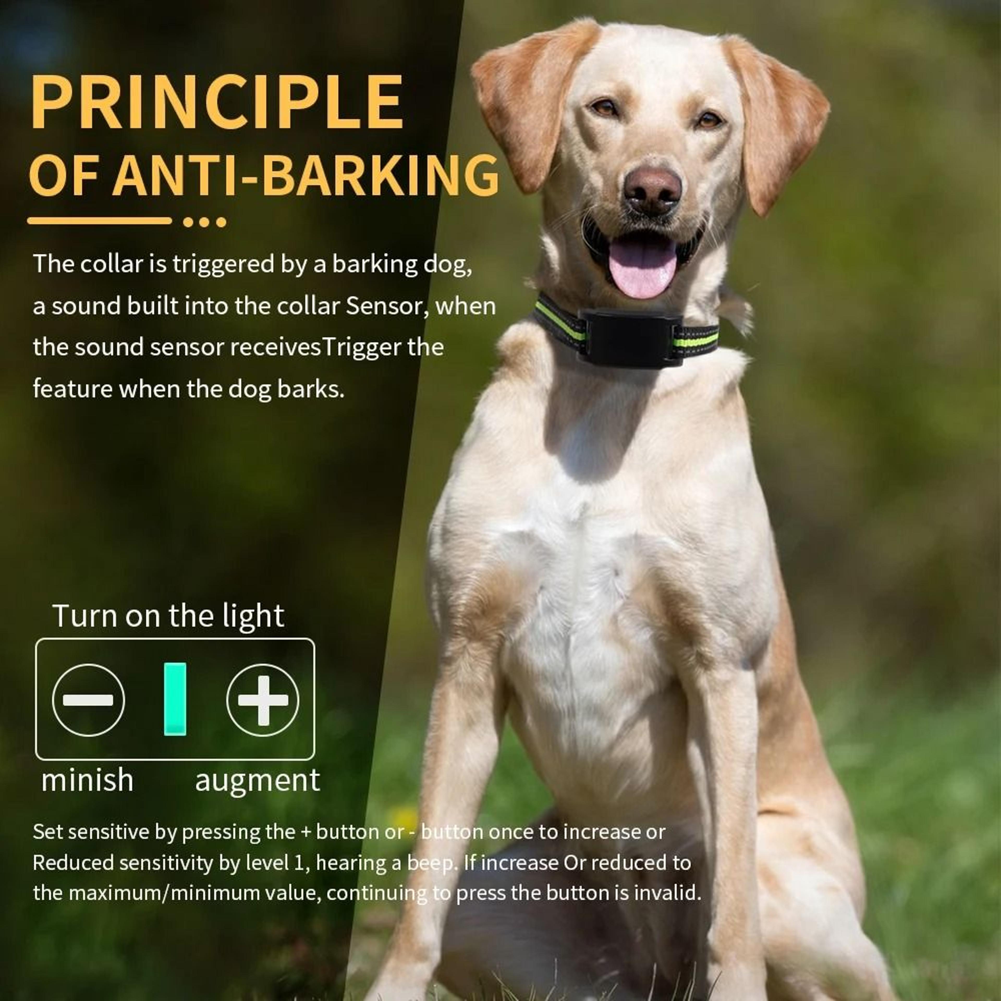 SmartGuard Automatic Bark Collar With 7Level Sensitivity And Display 0