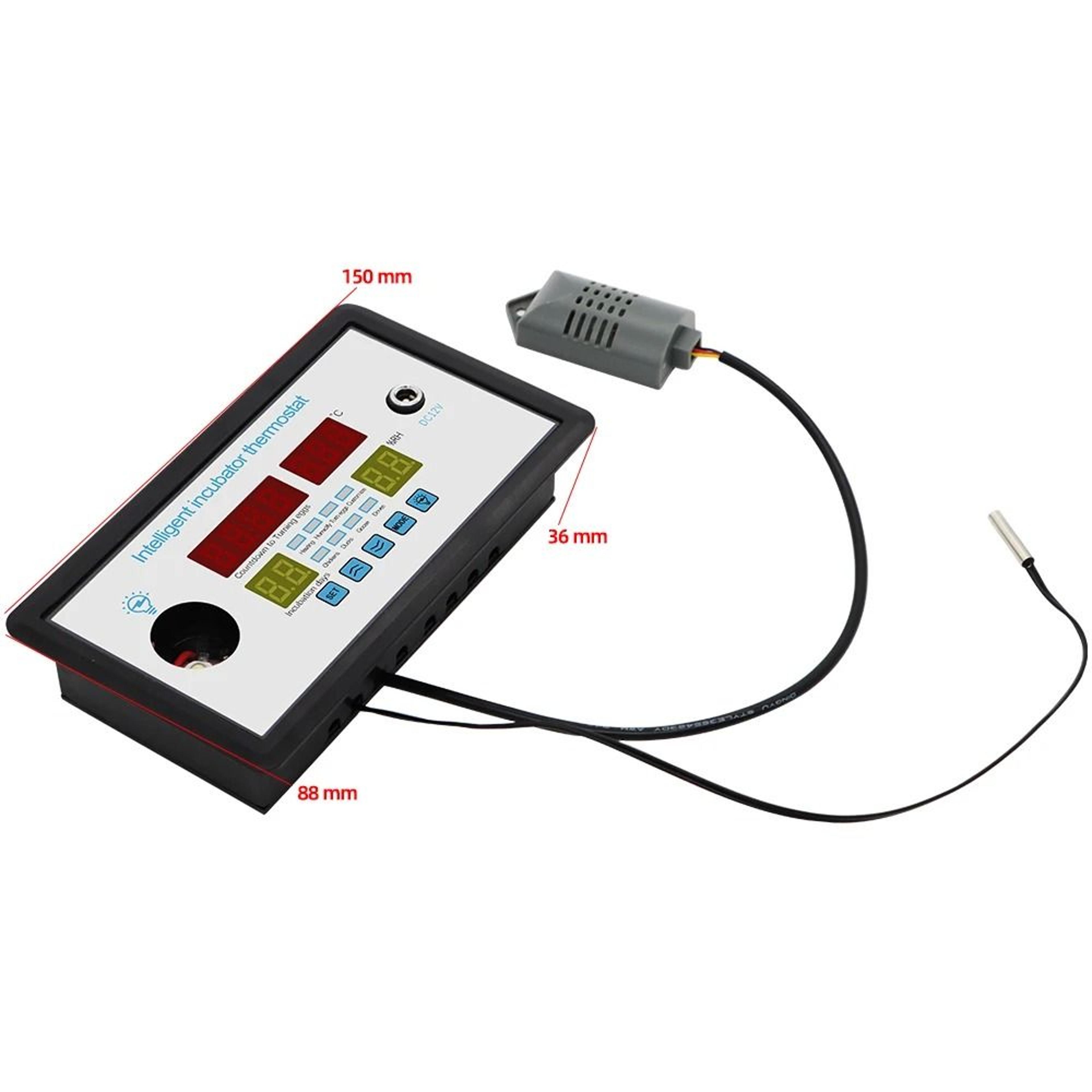 HatchGuard 12V Incubator Thermostat And Temperature Humidity Controller 2