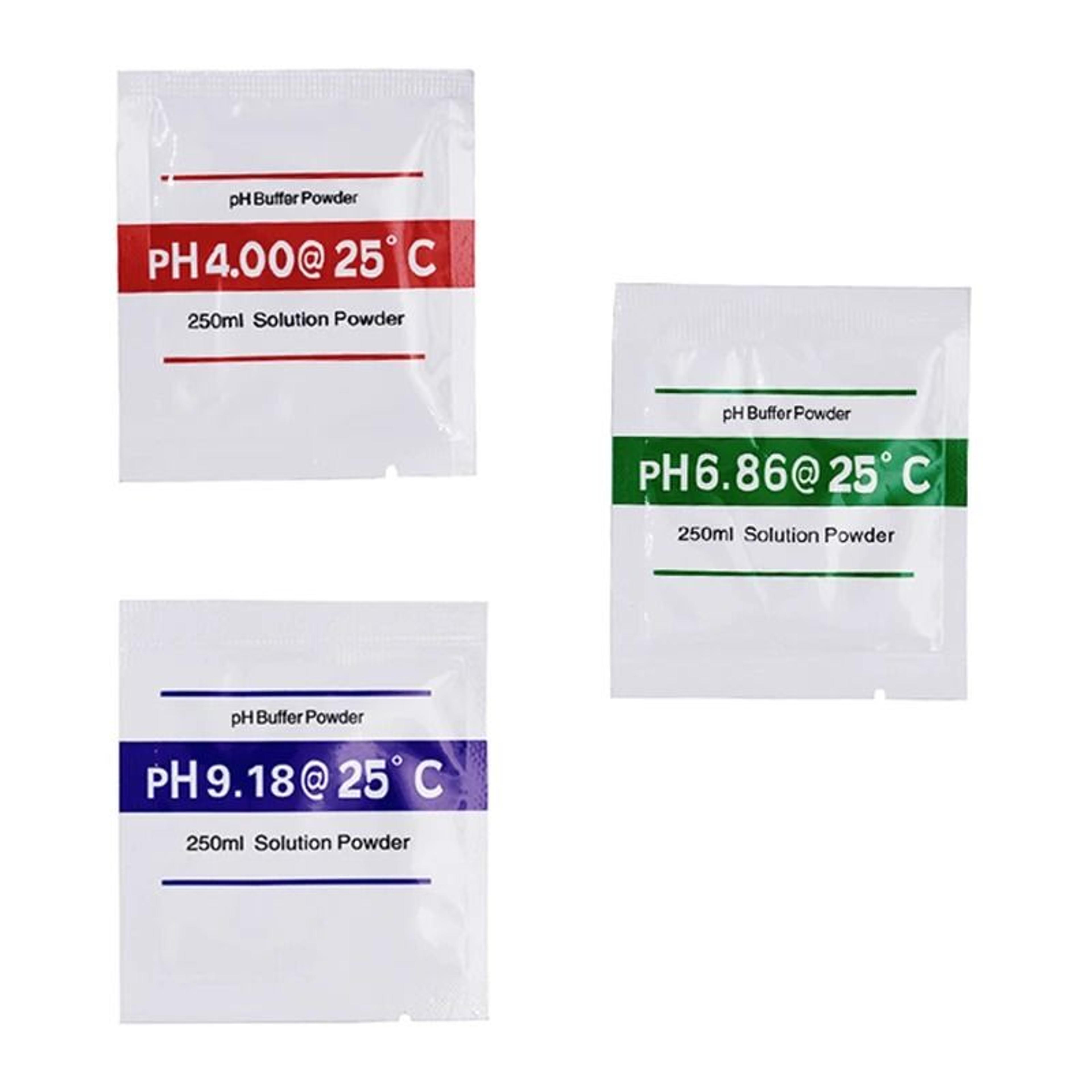CalibraSet 3Point PH Buffer Powder And PH Meter Calibration Kit 4