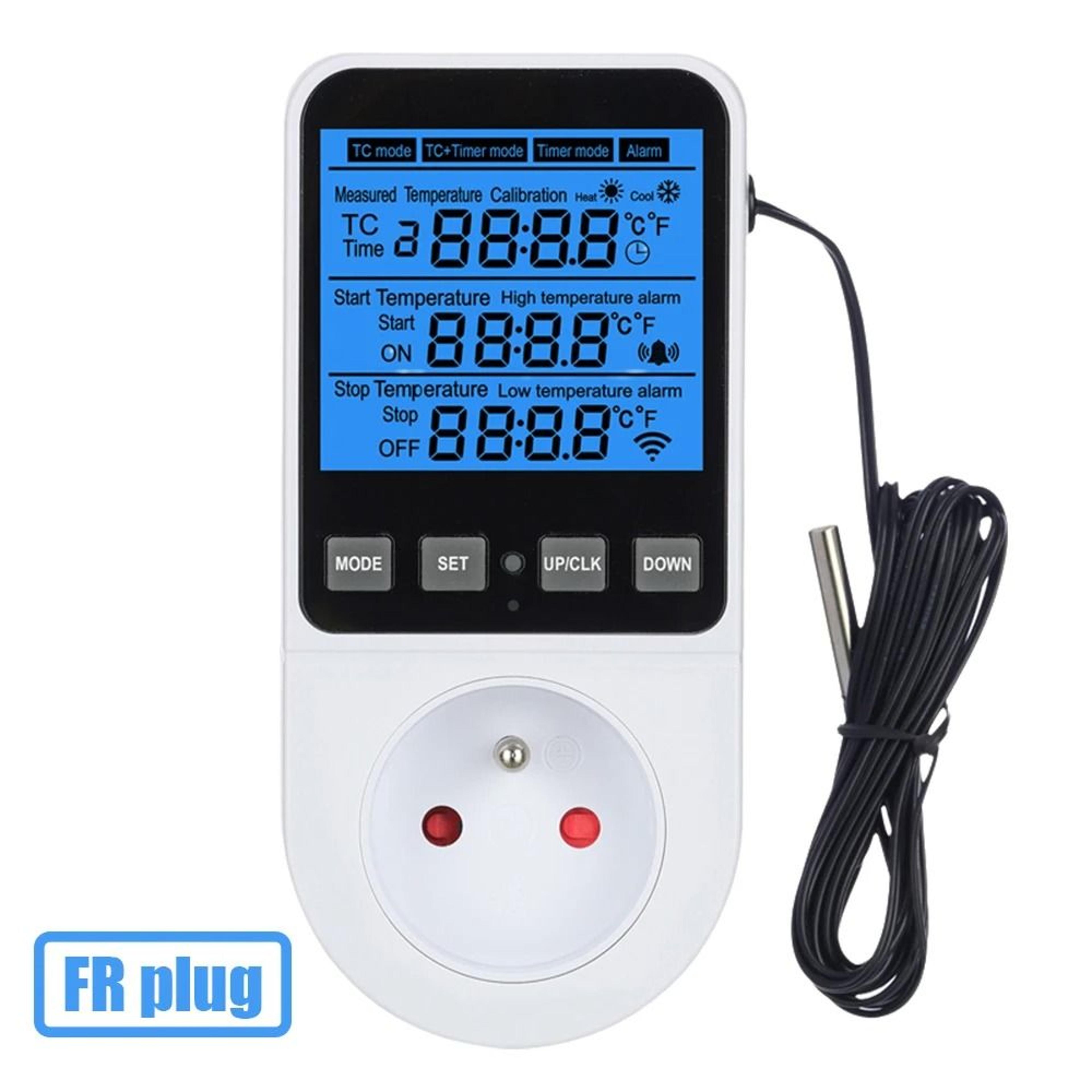 TempGuard 120230V Thermostat Socket And Digital Temperature Controller 11