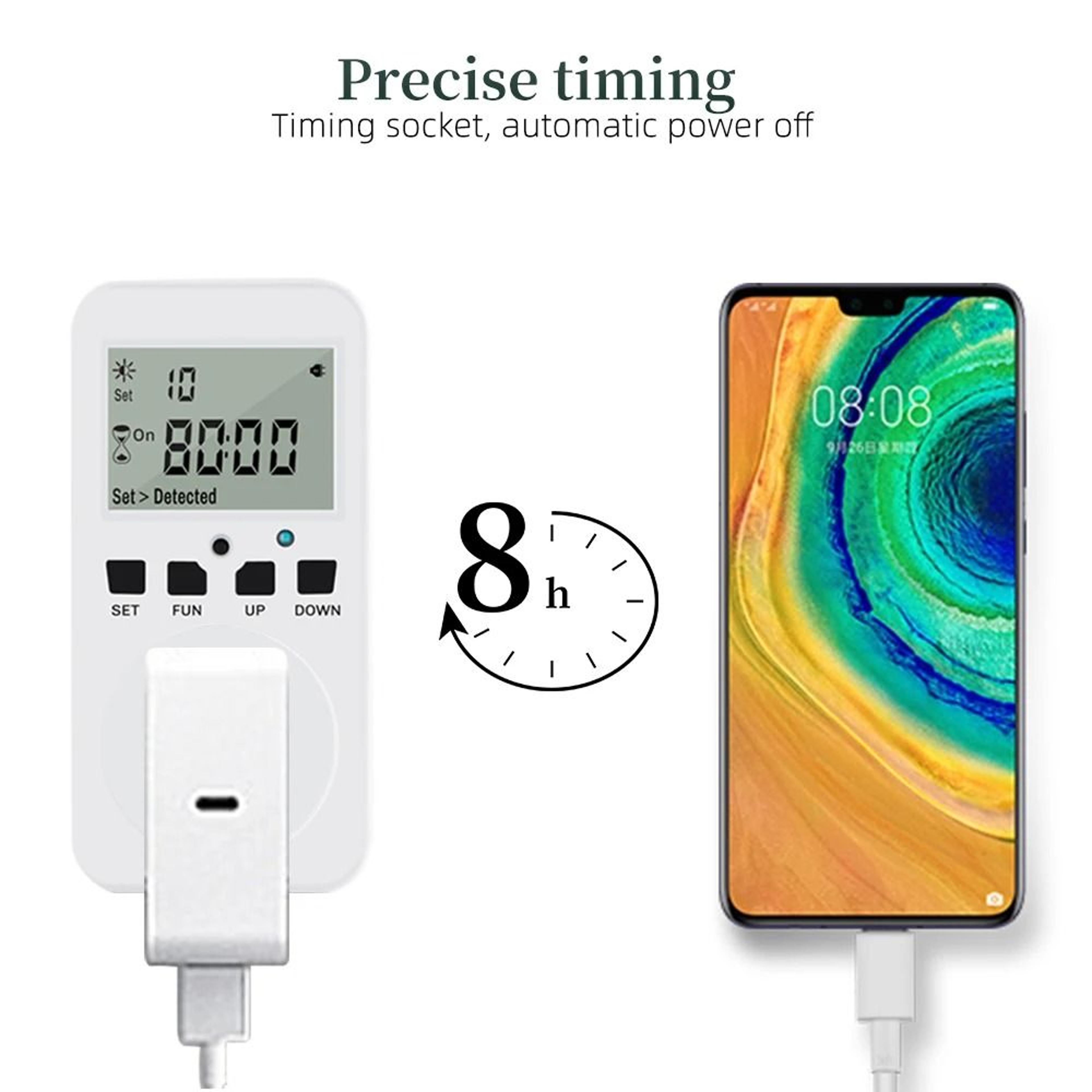 CycleMate Programmable Timer Outlet And Digital Timer Socket 0