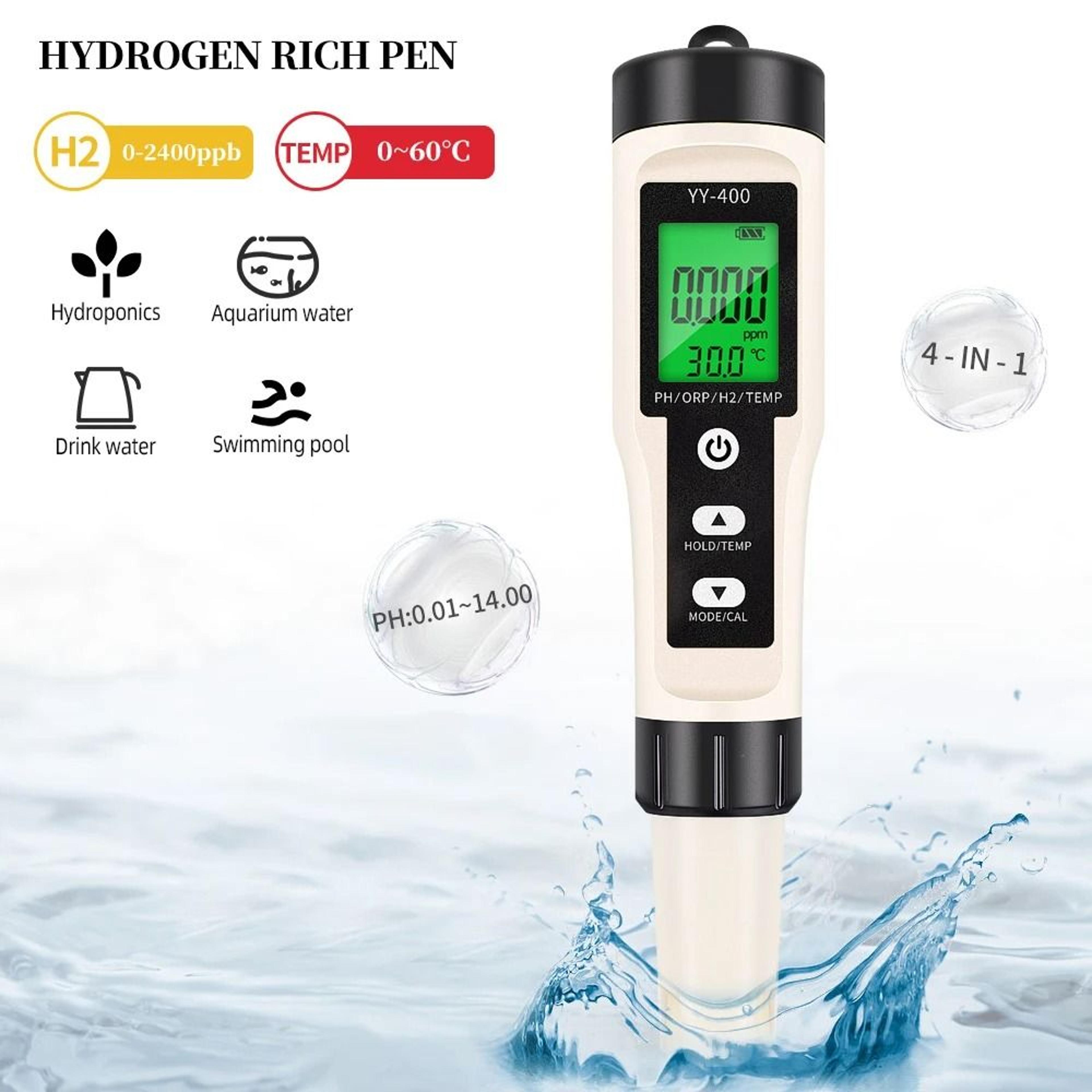 AquaSense 4in1 PH ORP Hydrogen Meter With Temperature 9