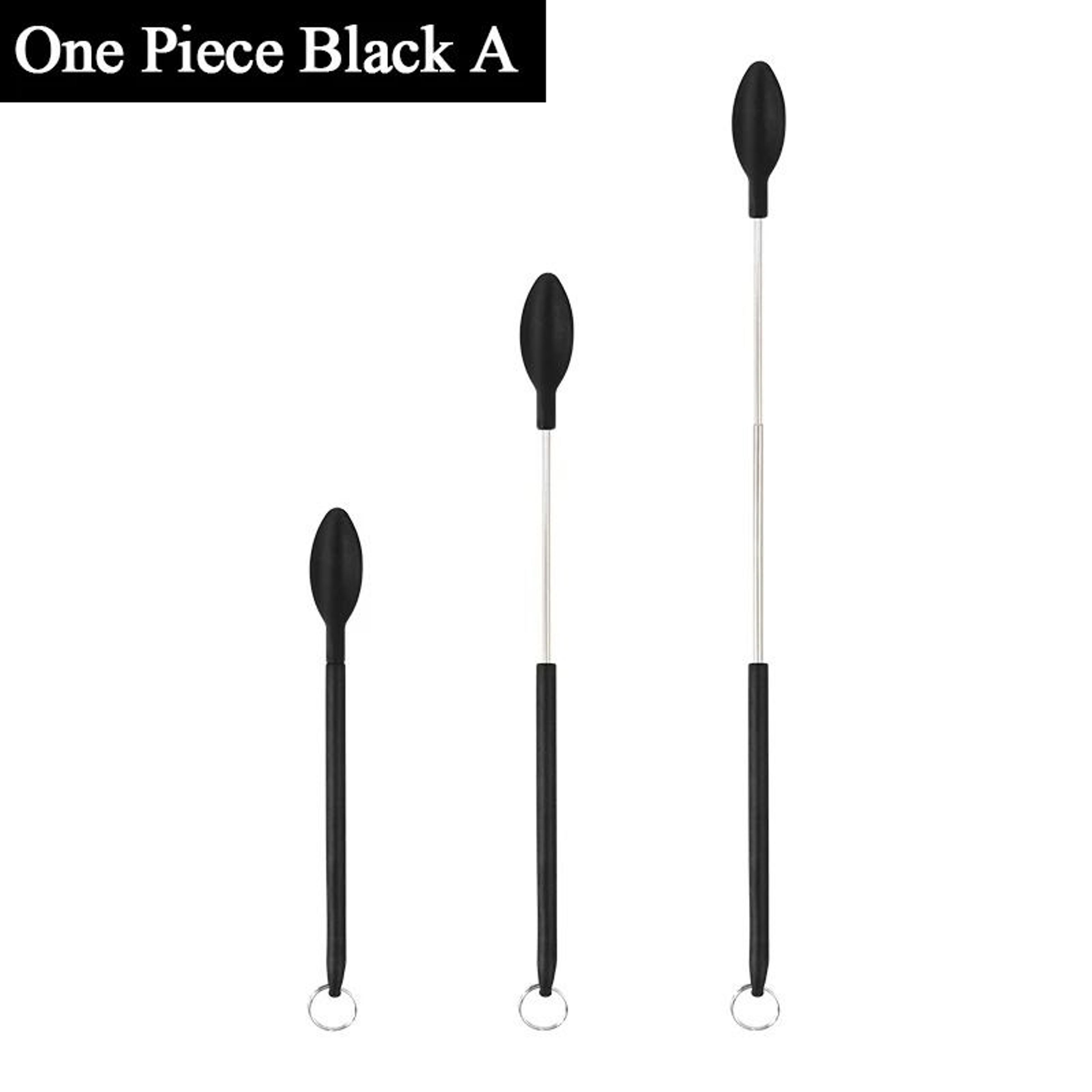 Retractable Mini Silicone Jar Spatula Spoon For Kitchen 1