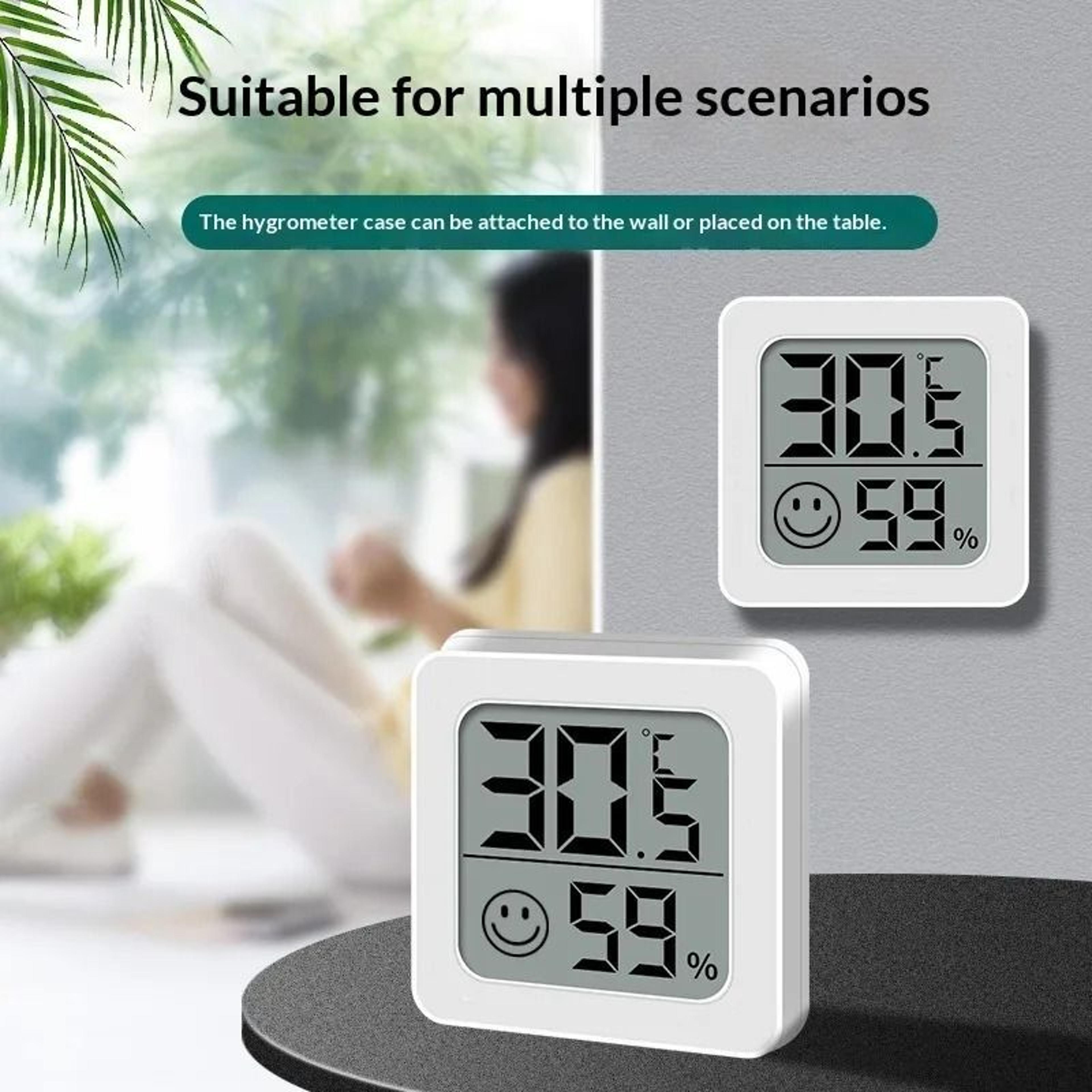 Mini LCD Digital Thermometer Hygrometer Indoor Temperature Humidity Meter 0
