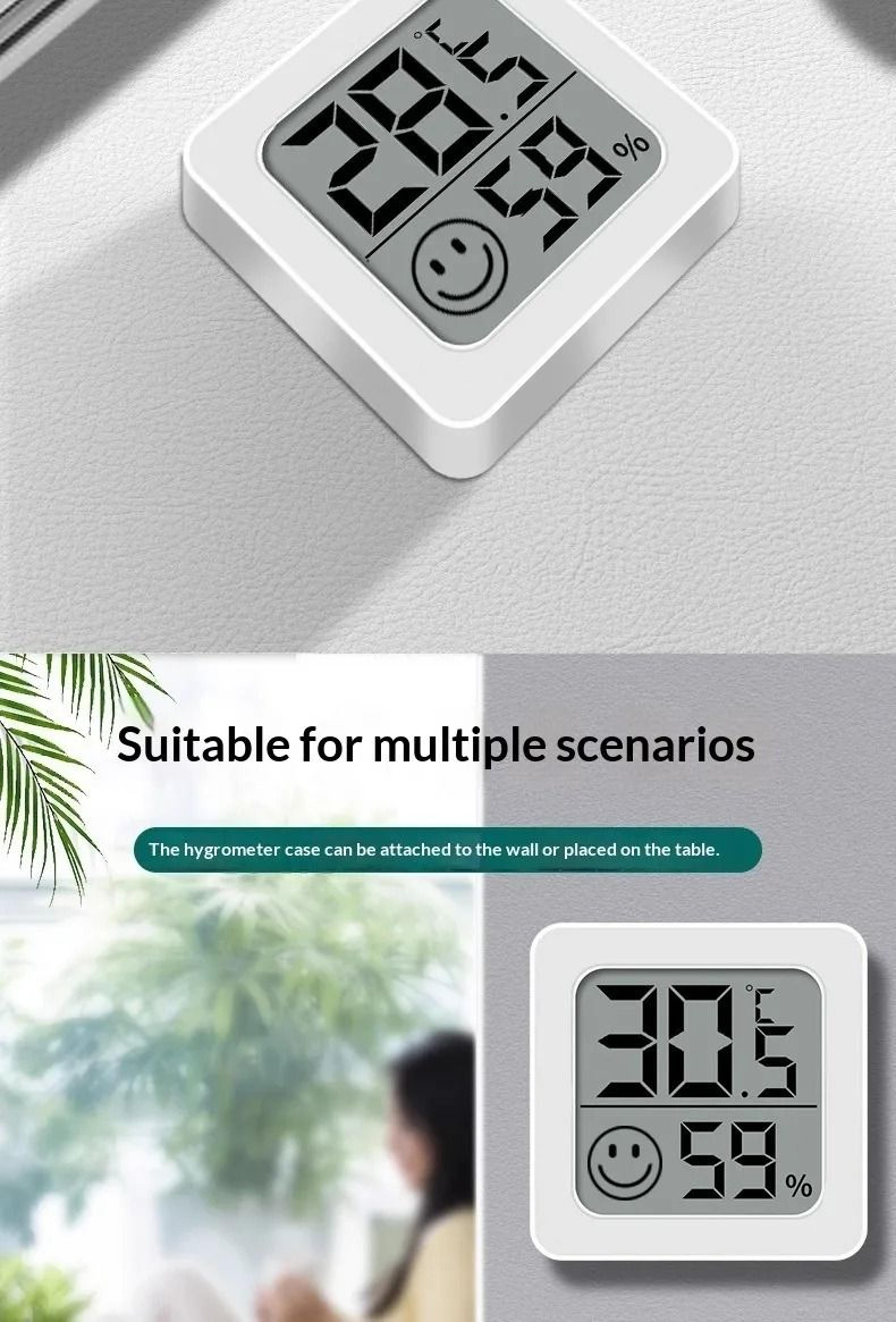 Mini LCD Digital Thermometer Hygrometer Indoor Temperature Humidity Meter 3