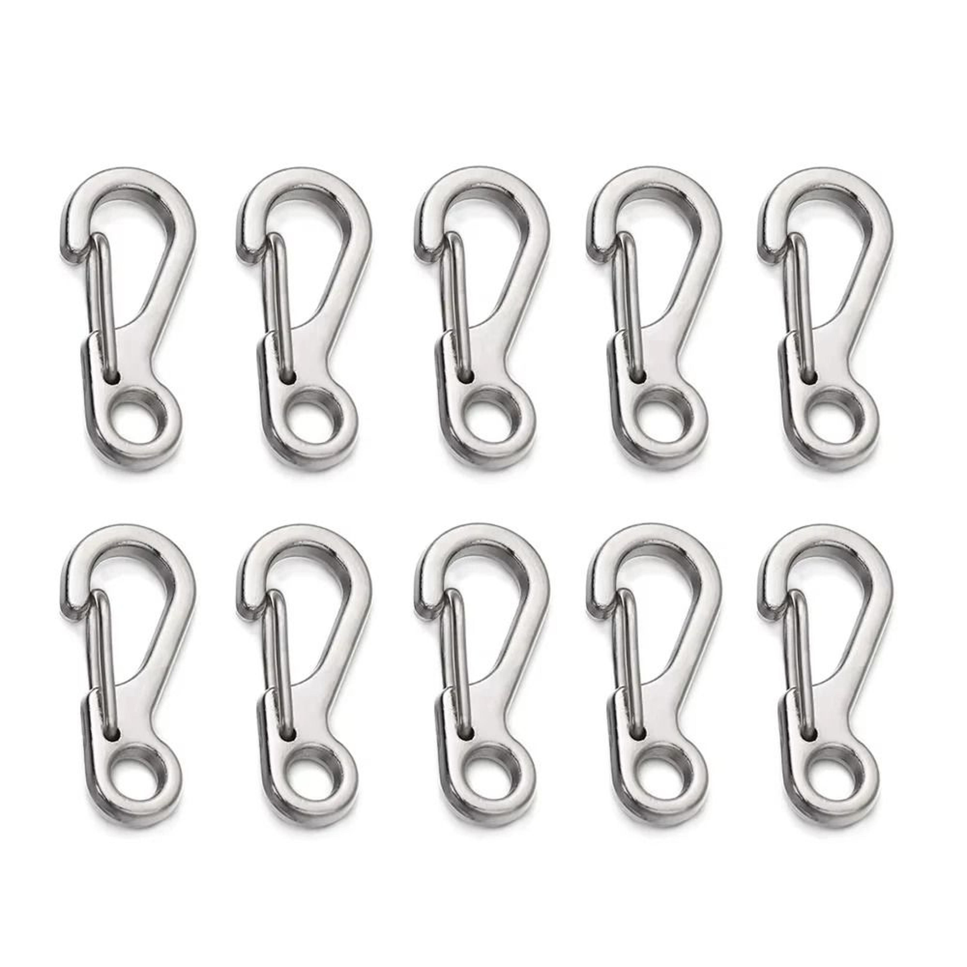 Mini DRing Carabiner Clips For Keys Camping And EDC Gear 4