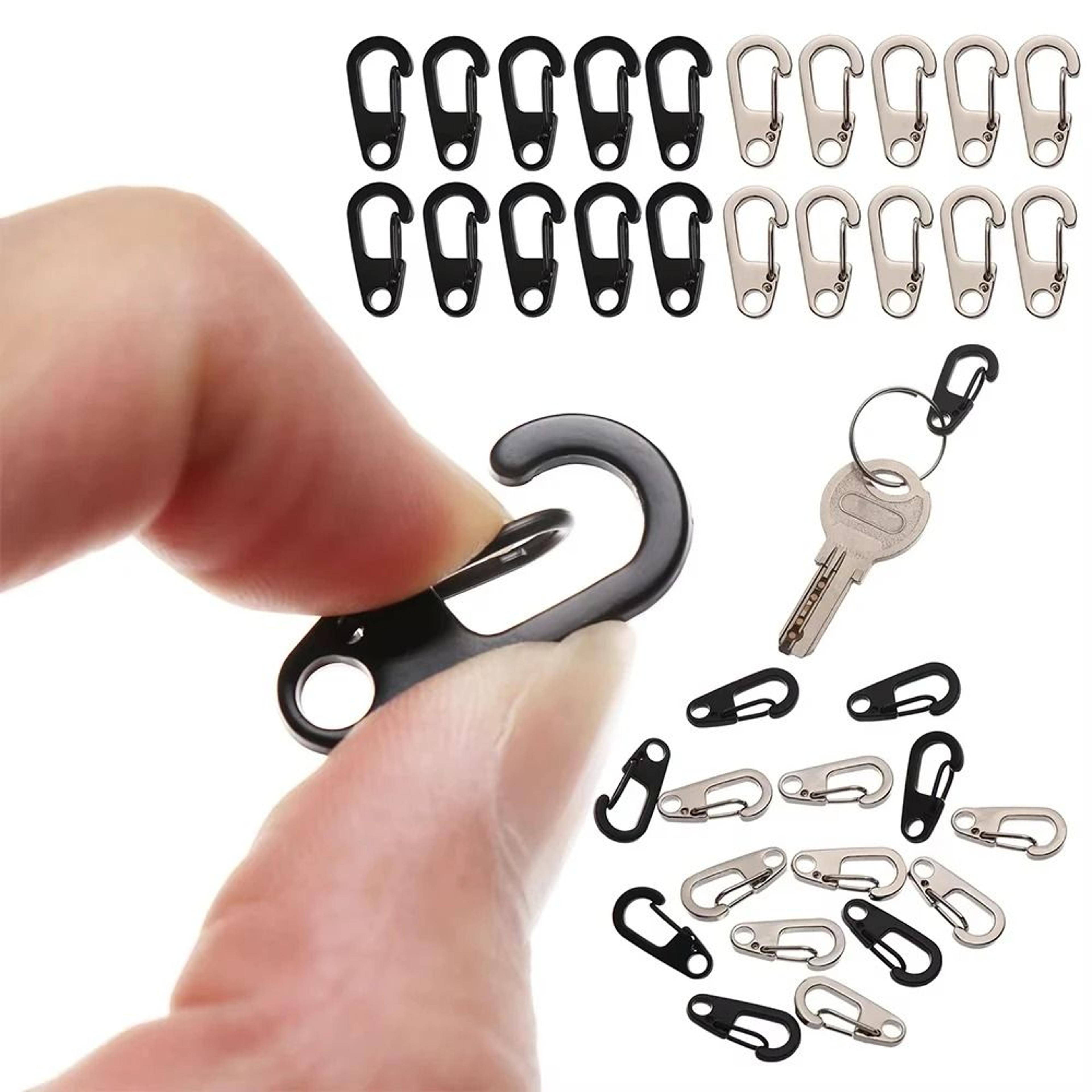 Mini DRing Carabiner Clips For Keys Camping And EDC Gear 0