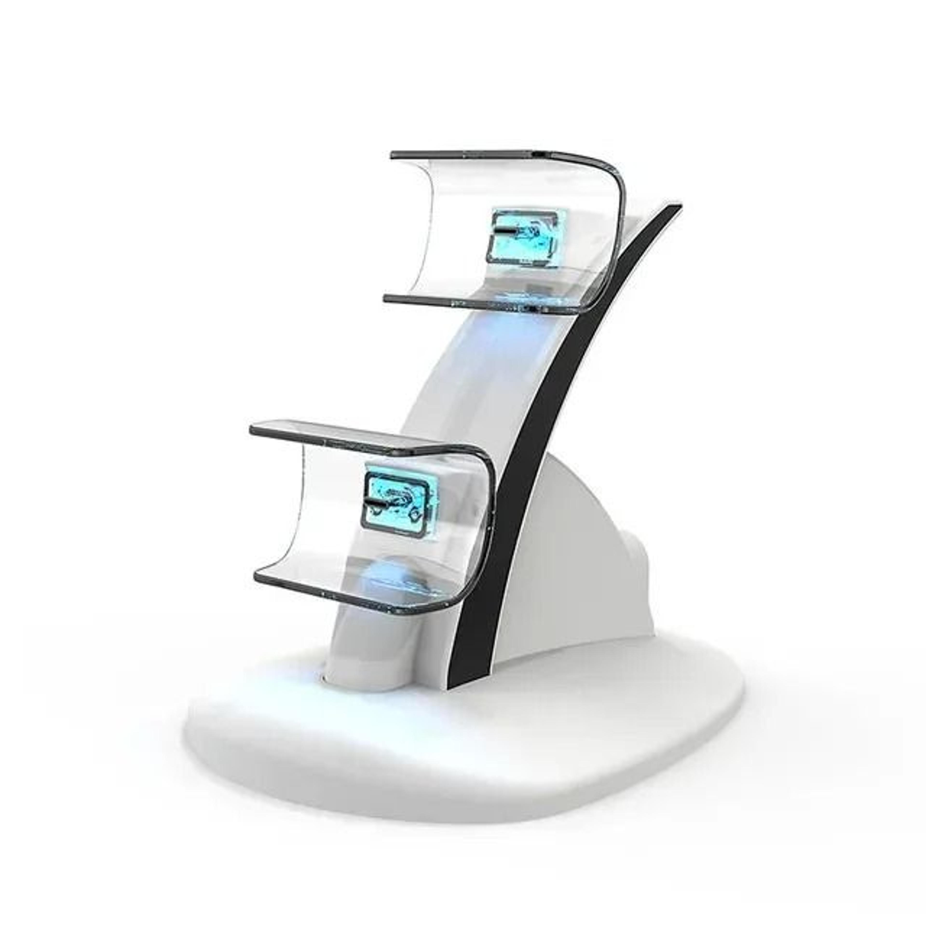 Dual PS5 Controller Charging Station With TypeC LED Dock 2