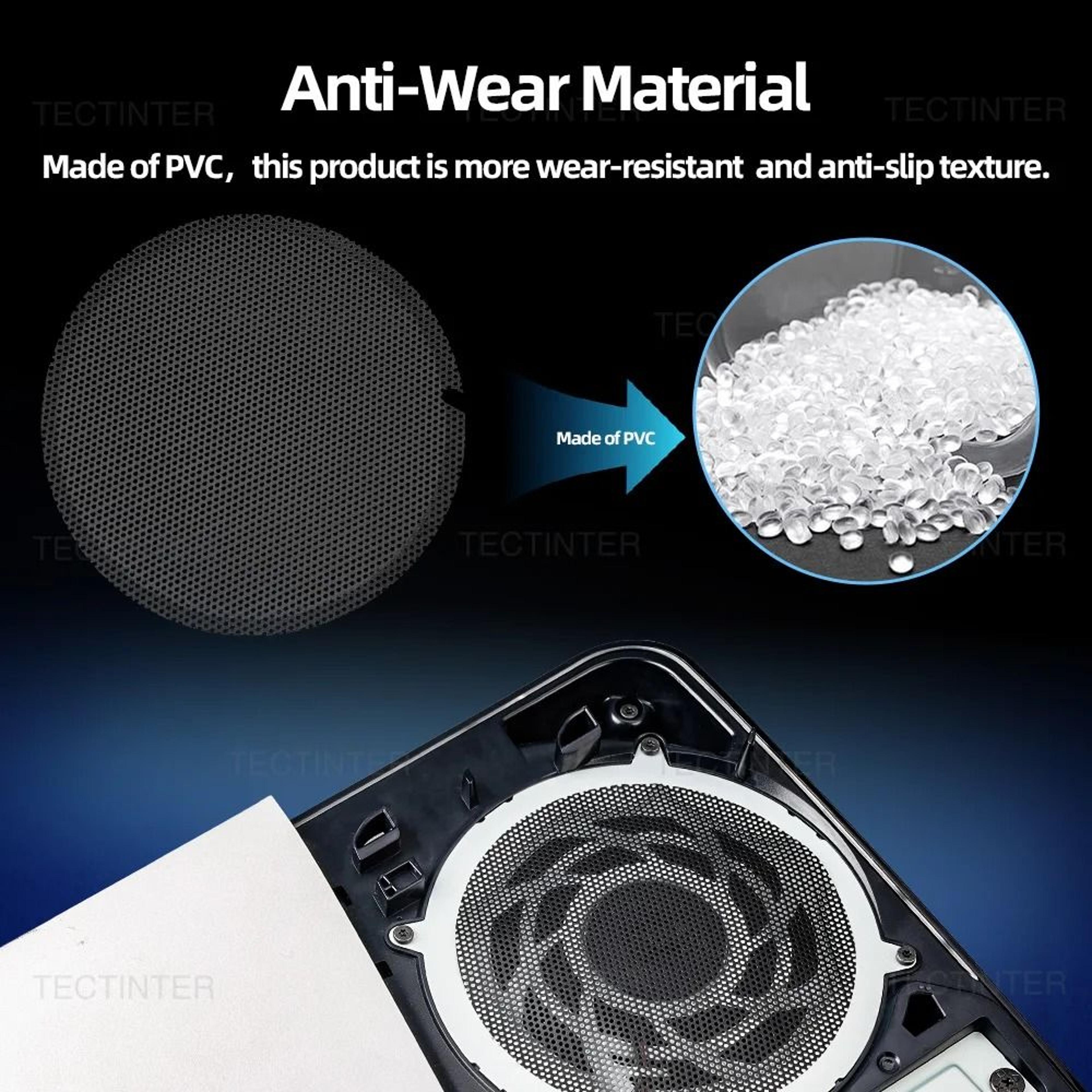 4PCS PS5 Dust Filter Mesh Covers For PS5 Slim And PS5 Pro 6