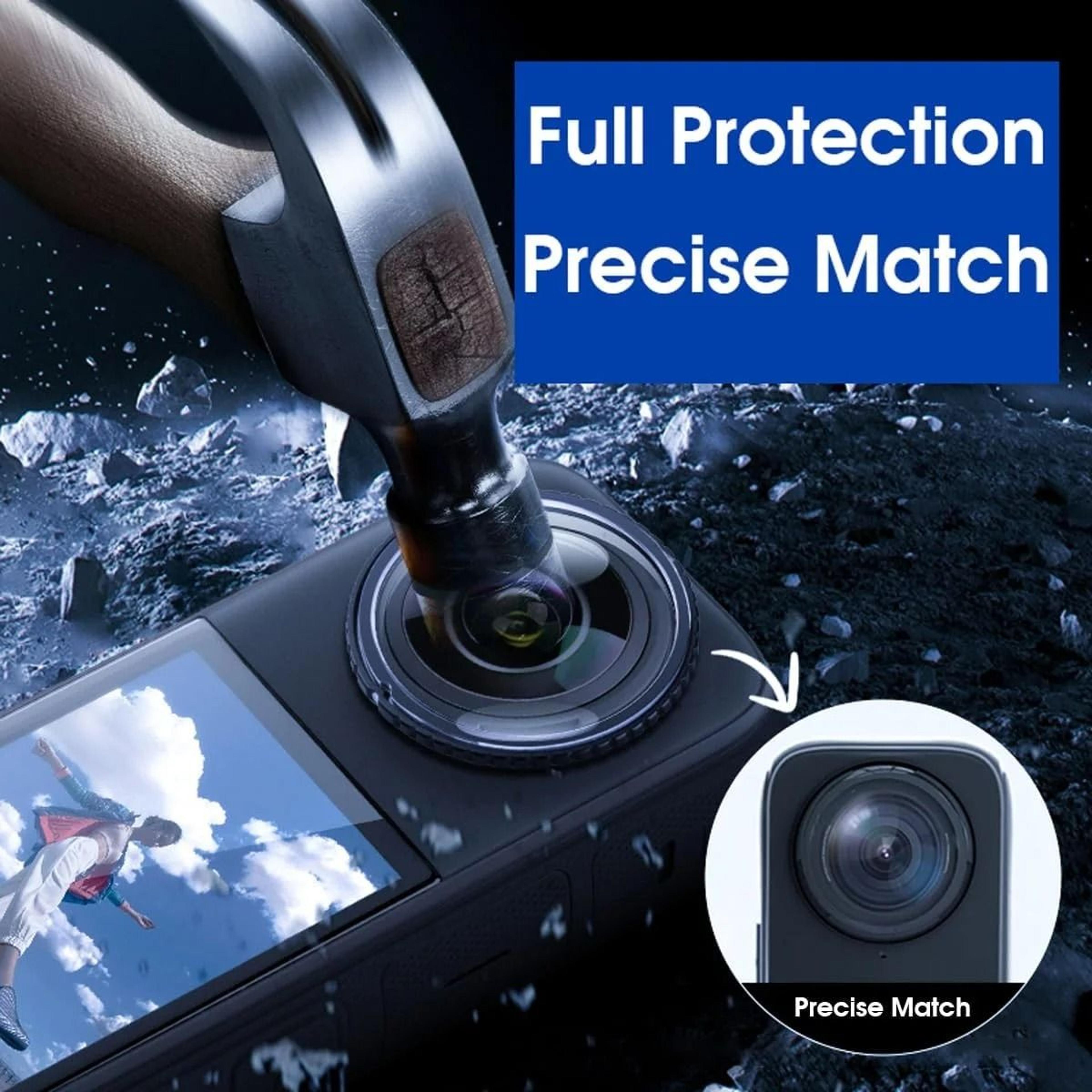 Transparent PC Lens Guard For Insta360 X5 360 Camera 2