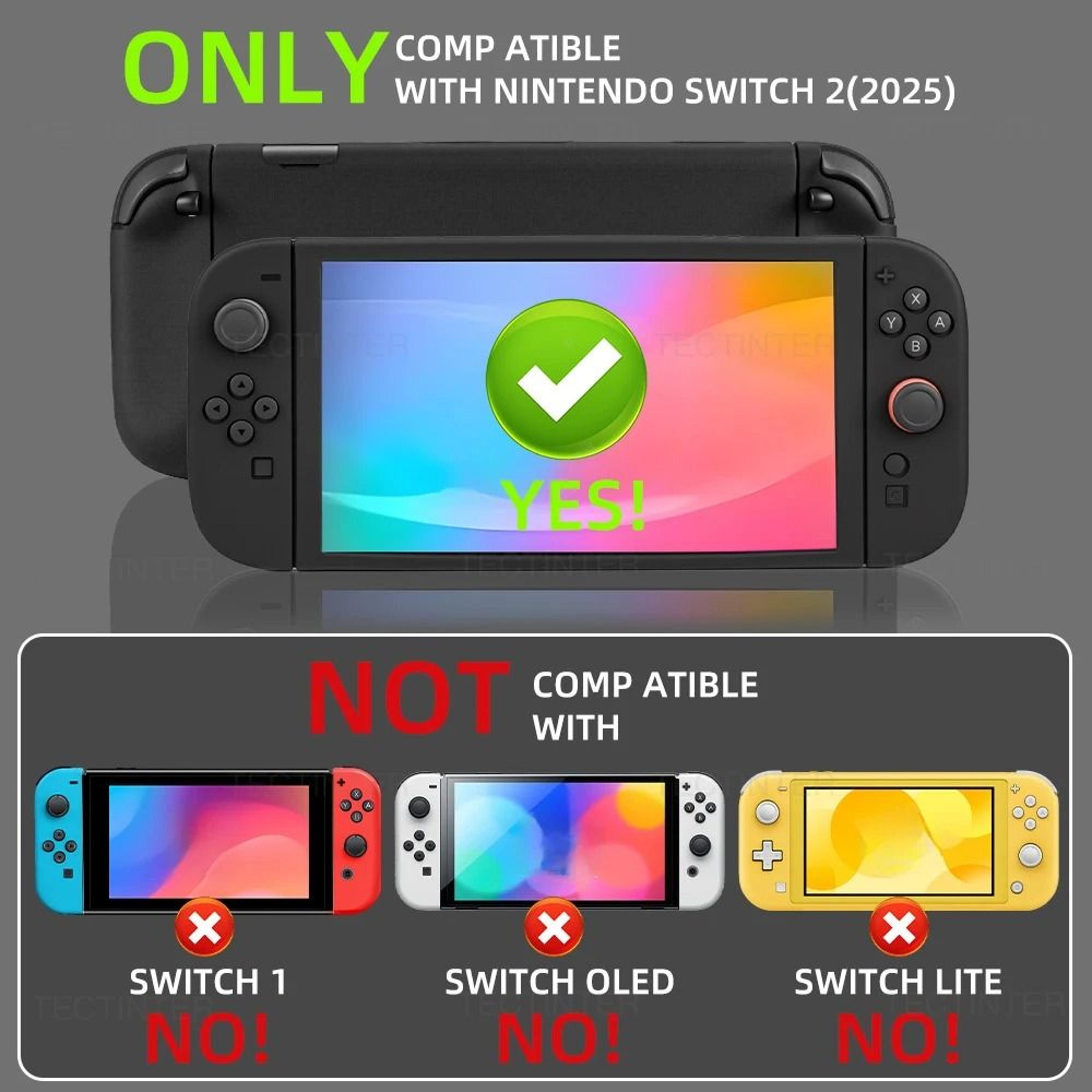 AntiSlip Silicone Protective Case For Nintendo Switch 2 6