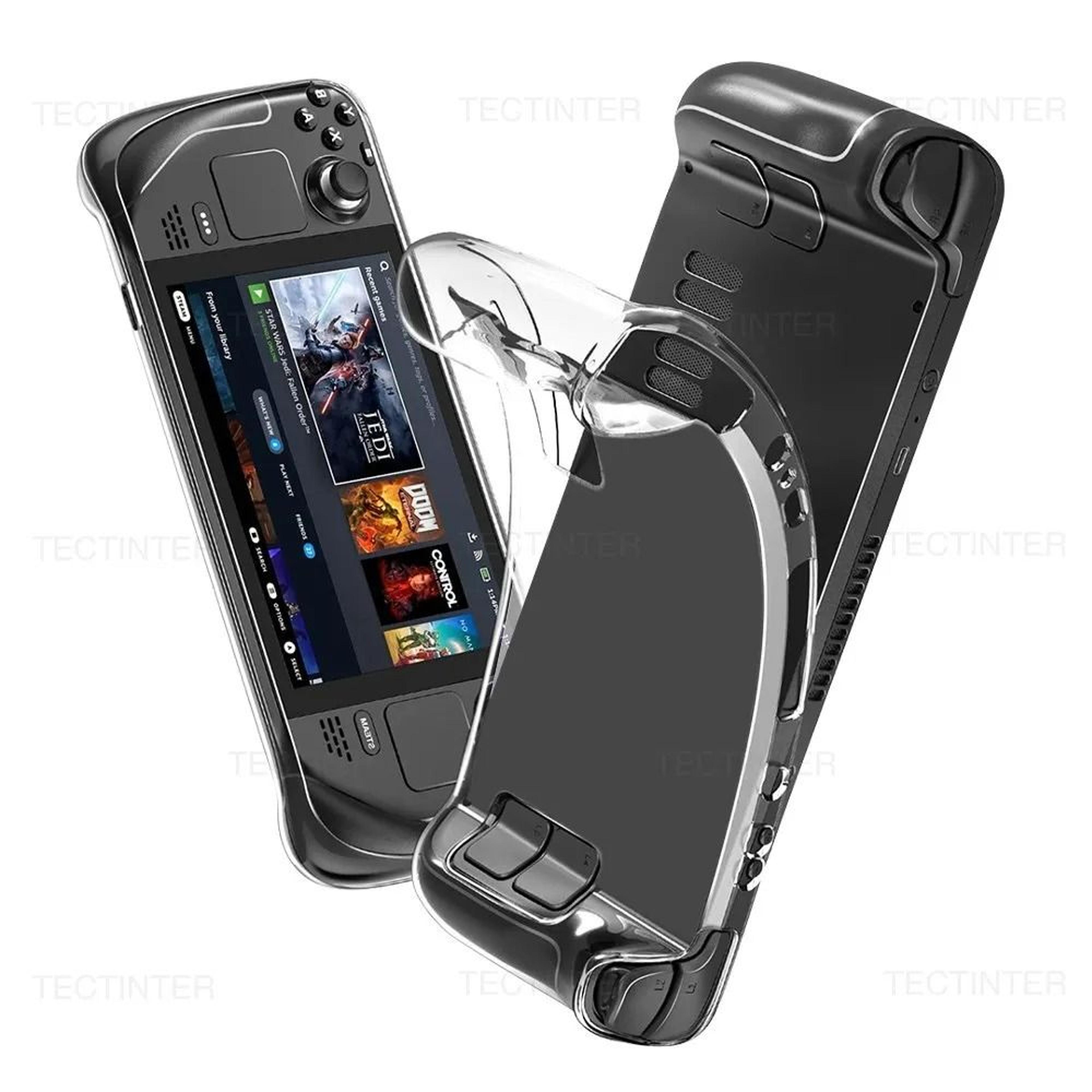 Transparent TPU Protective Case For Steam Deck 8