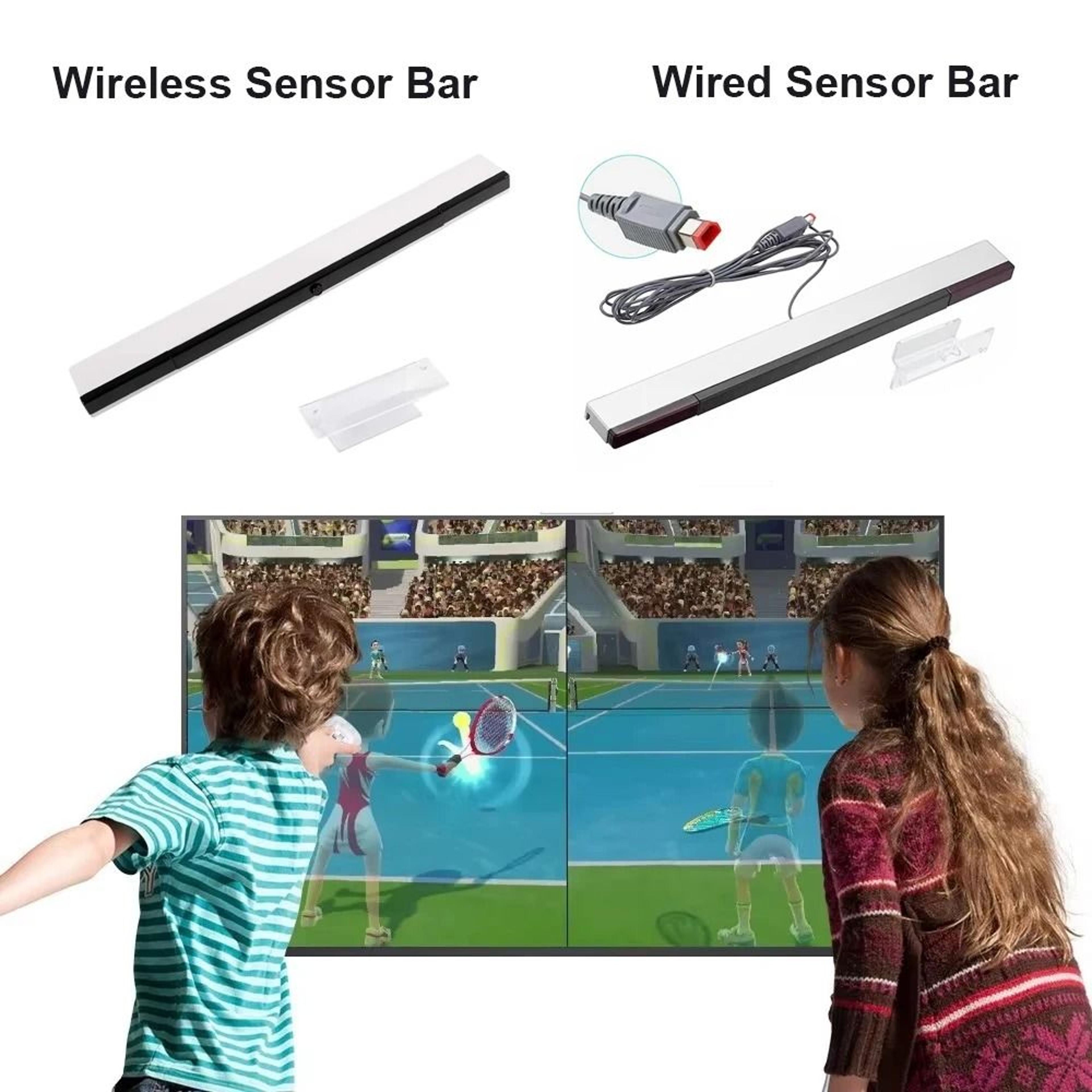 Wired Or Wireless Sensor Bar For Nintendo Wii Remote 6
