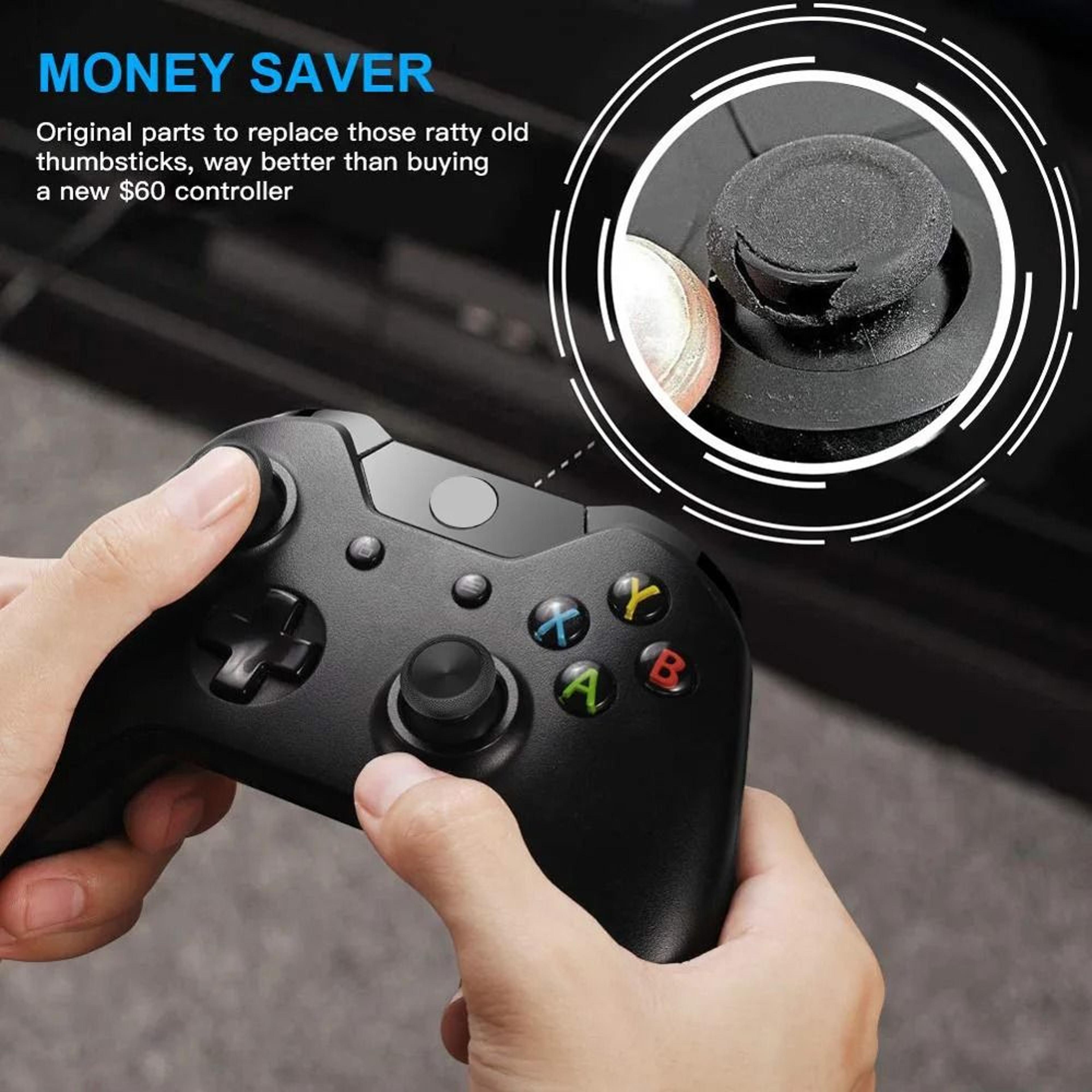10PCS Replacement Thumbstick Caps For Xbox And PlayStation Controllers 12