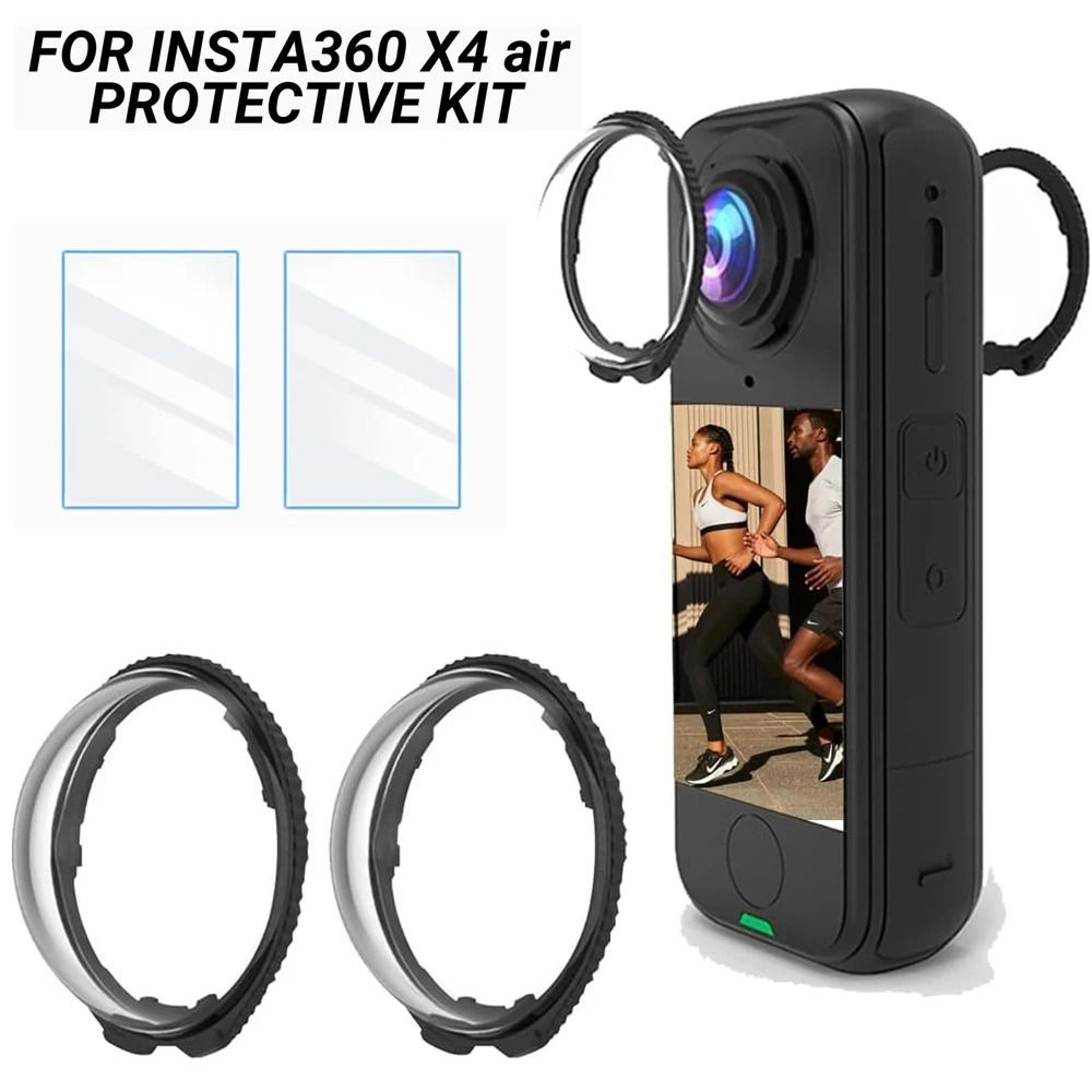 Insta360 X4 Air Lens Guard And Tempered Glass Screen Protector Kit 0