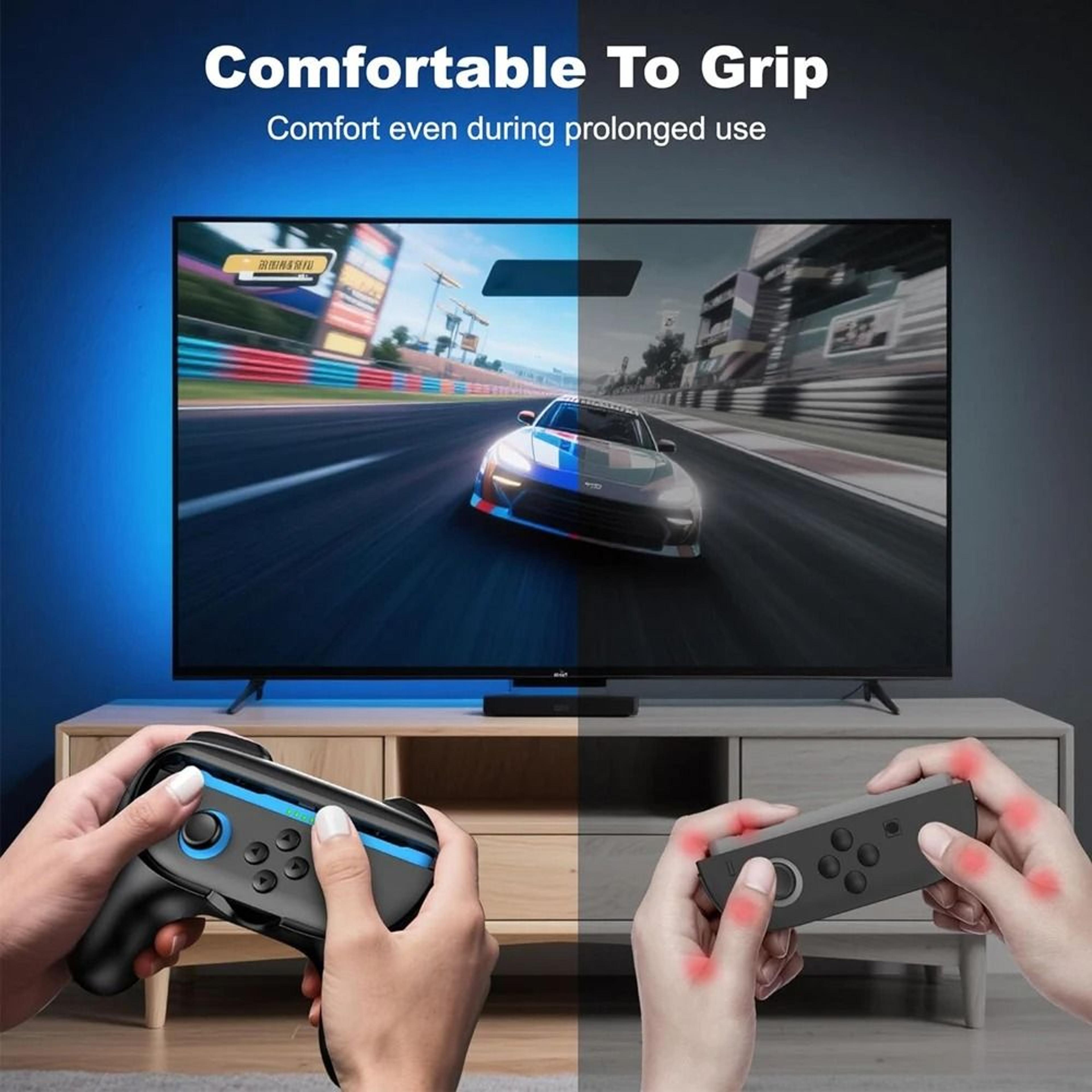 Nintendo Switch JoyCon Hand Grip Kit For Switch 2 Switch And OLED 8