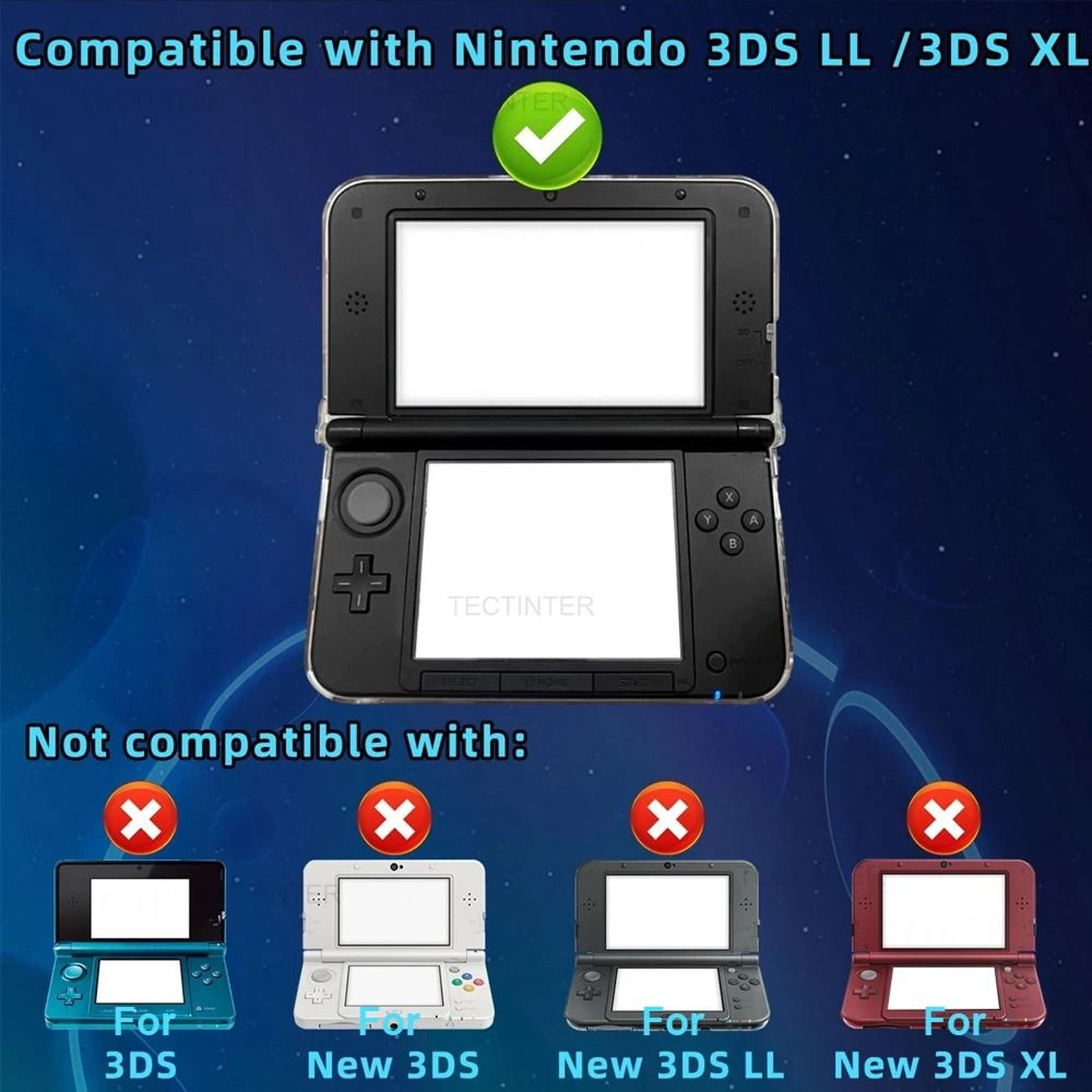 New Nintendo 3DS XL Clear Case Hard Crystal Full Cover Protective Shell 8