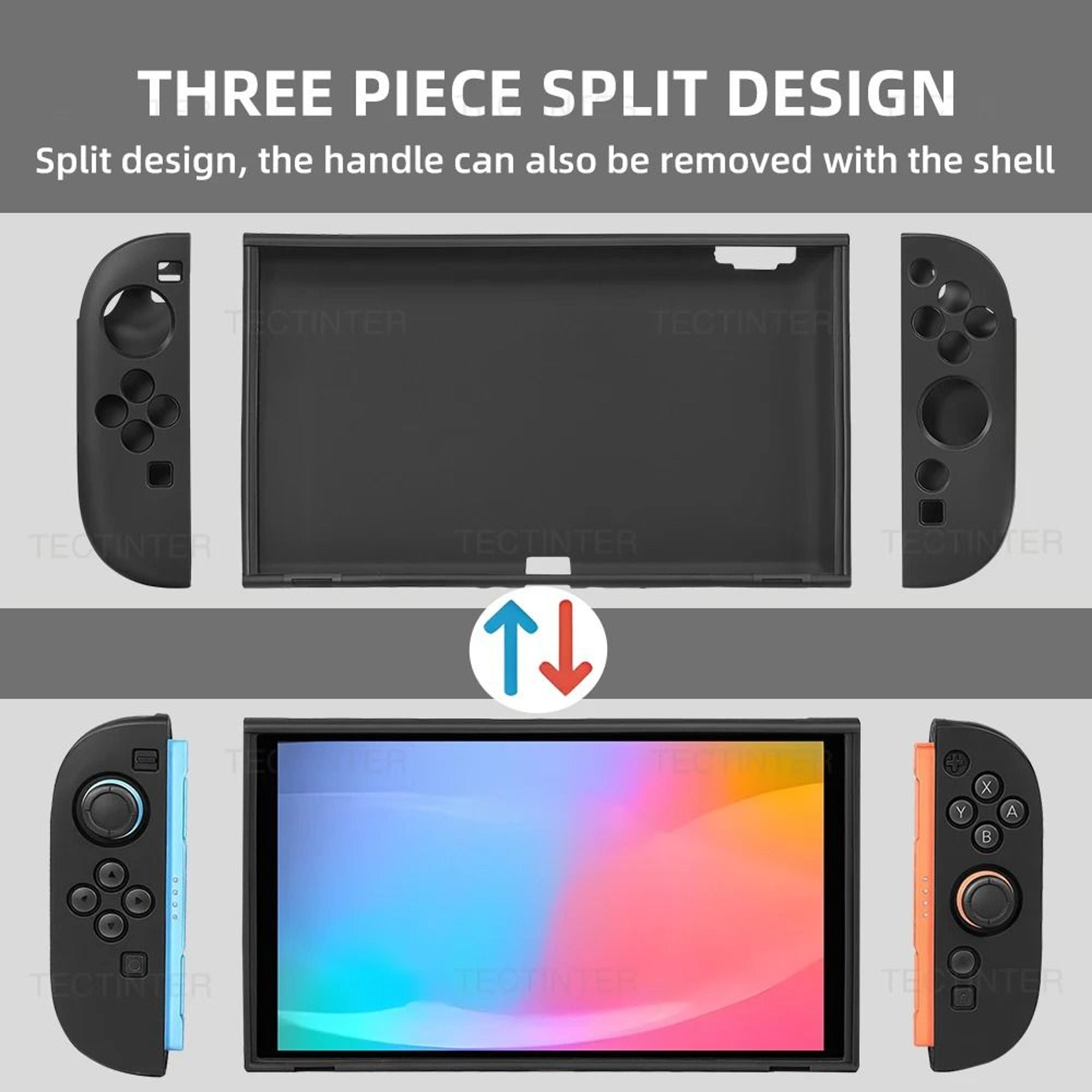 Nintendo Switch 2 Silicone Case Split AntiFall Console And JoyCon 2 Protective Cover 7