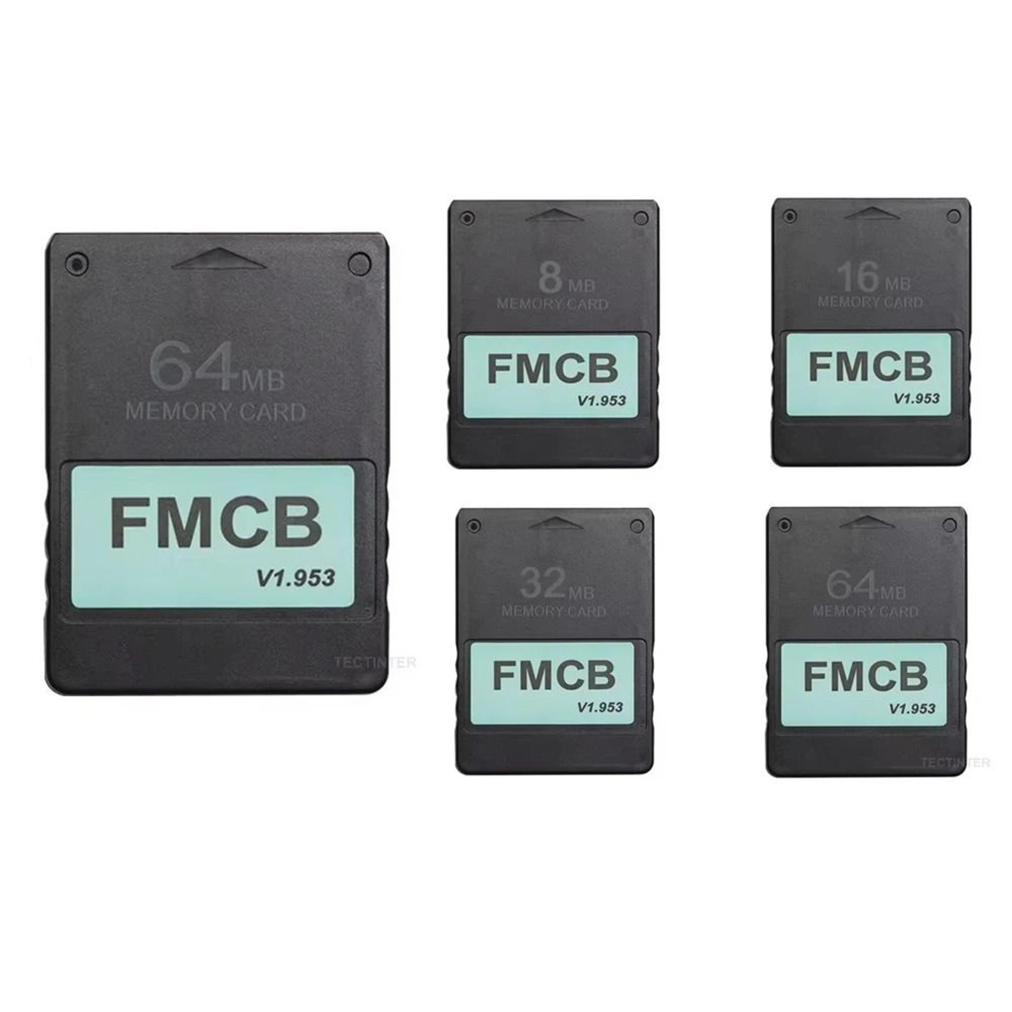 PS2 Free McBoot Memory Card FMCB V1953 OPL Boot Card 8MB To 64MB 0
