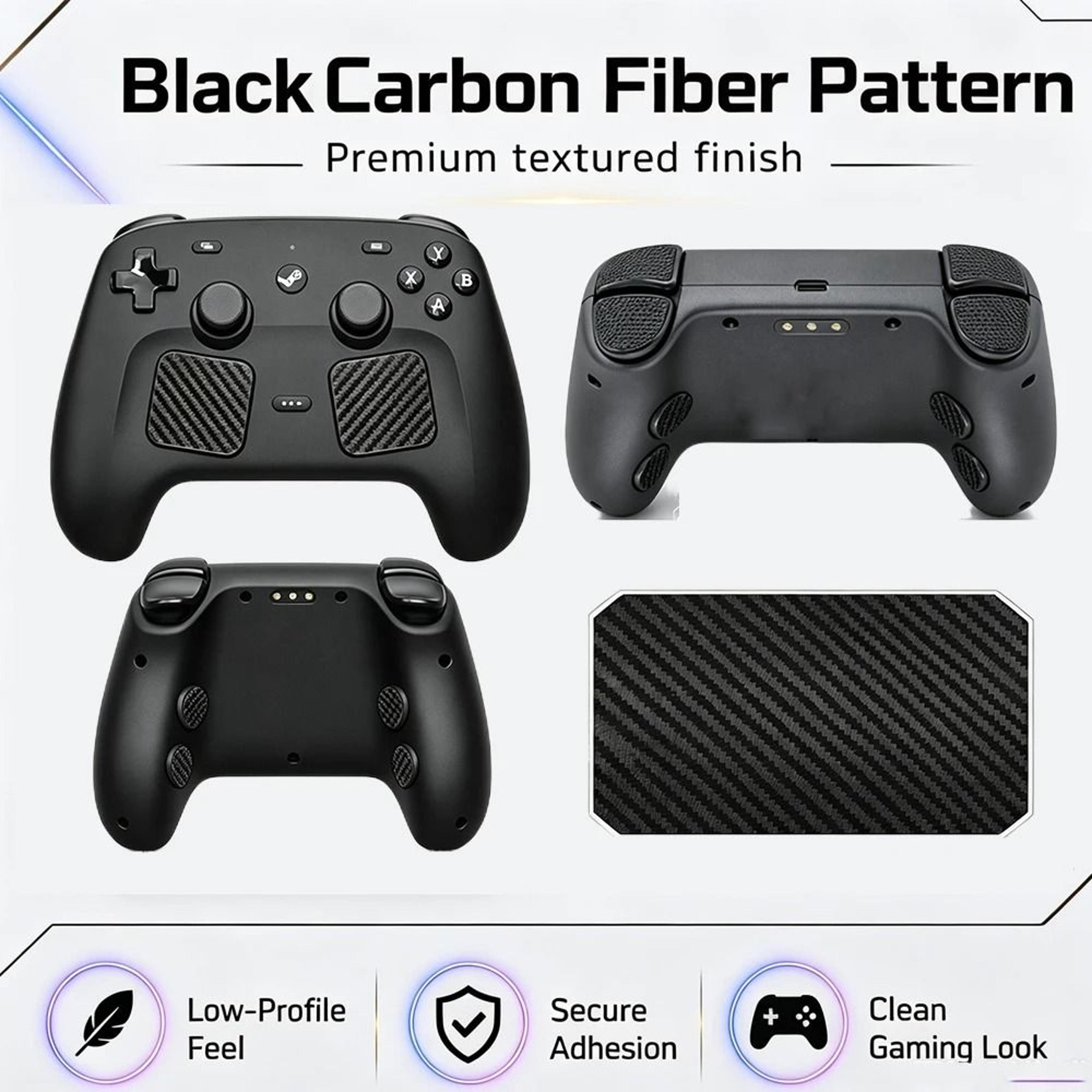 Steam Controller 2 Touchpad Stickers Textured Rear Trigger Grip Protector Set 7