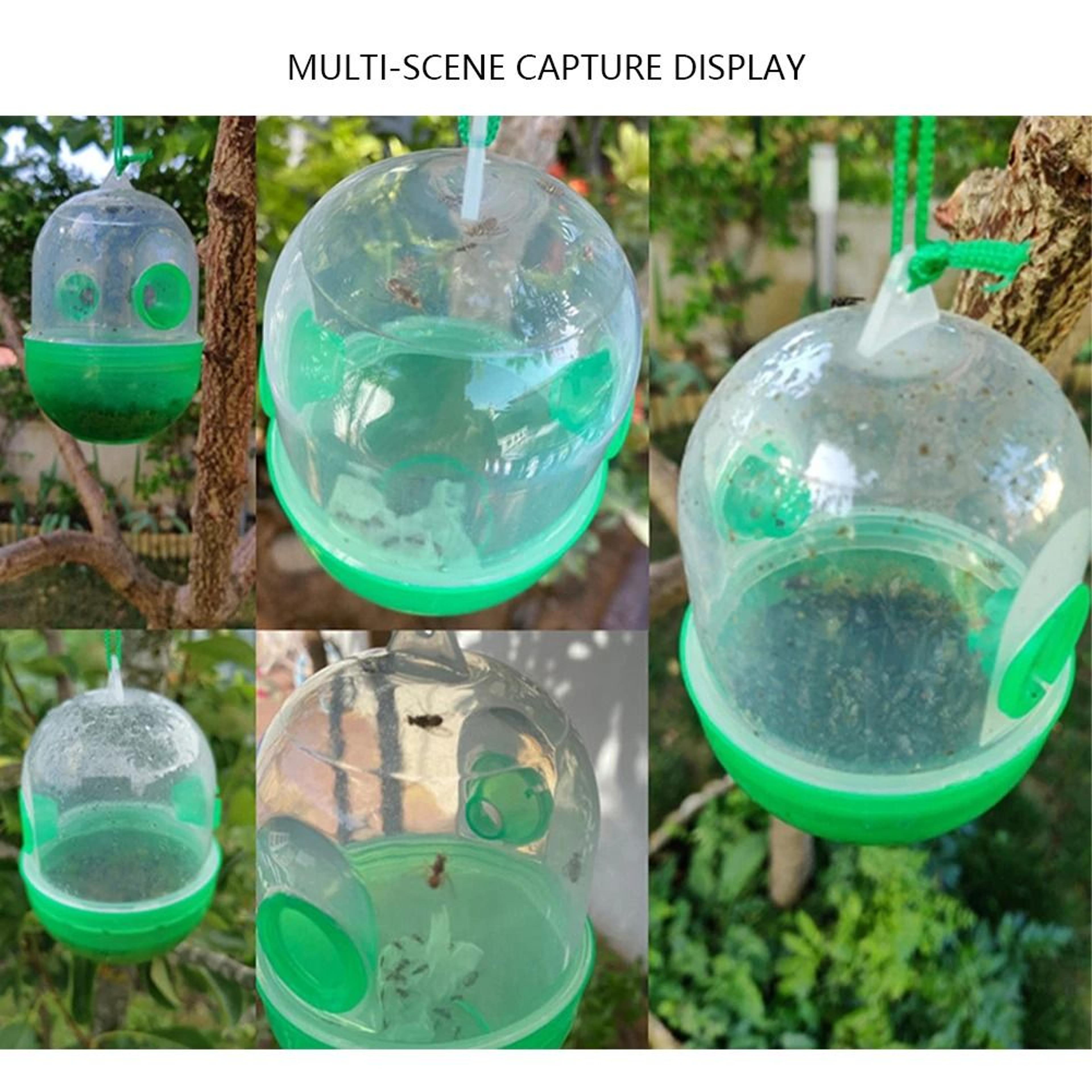 Reusable Wasp Trap Hanging Fly And Hornet Catcher For Garden Orchard Pest Control 8