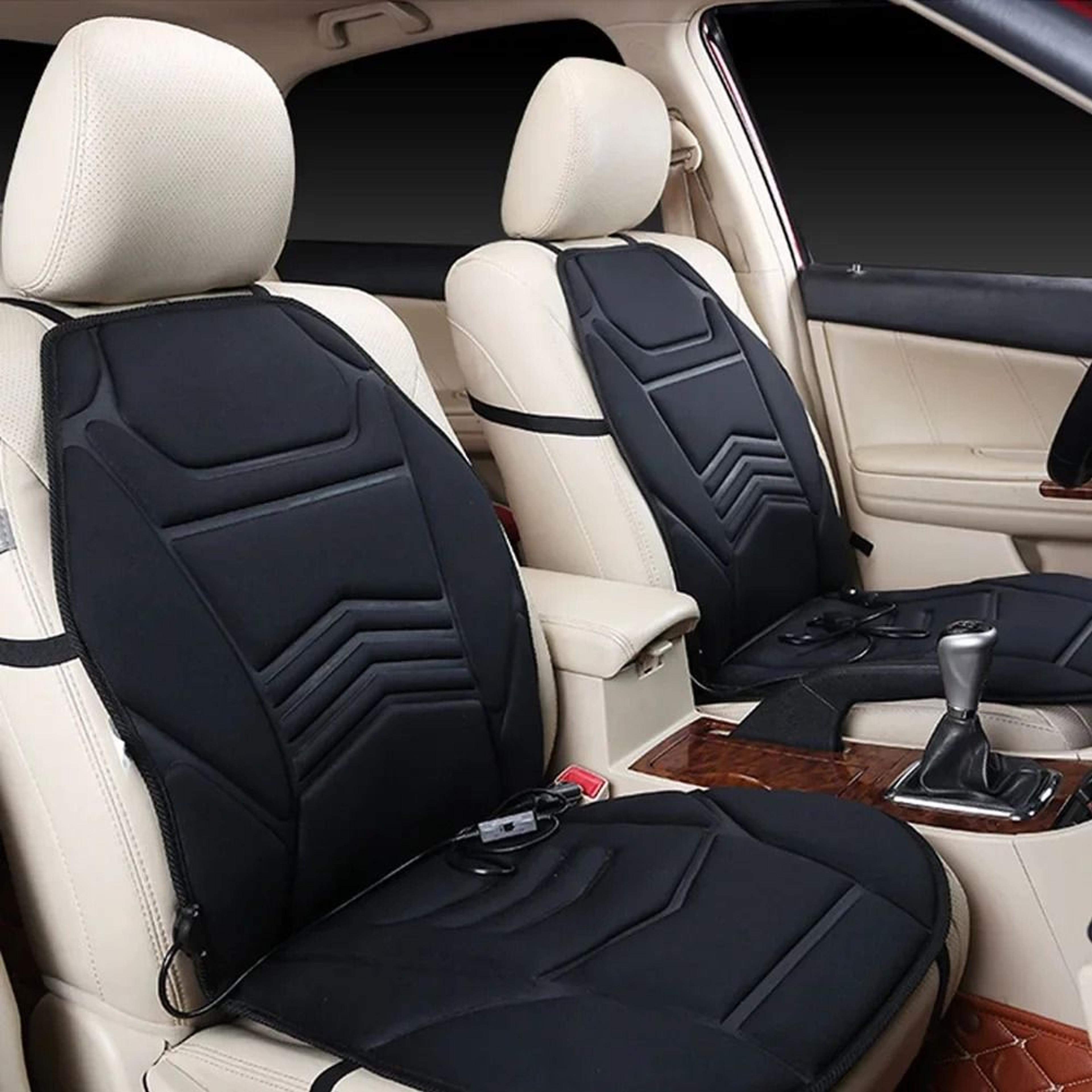 Heated Car Seat Cover 12V Fast Heating Cushion With Temperature Control 3