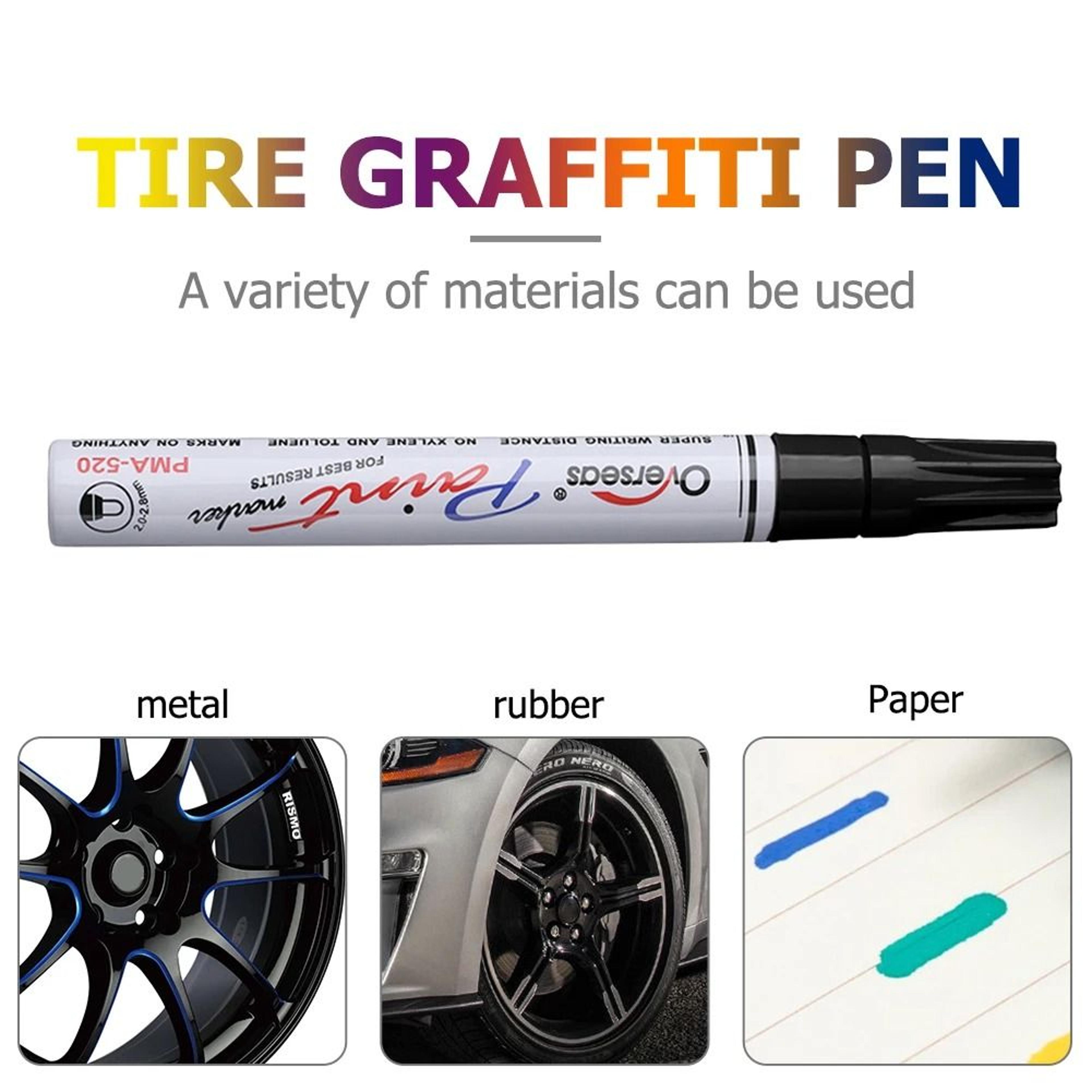 Car Scratch Repair Pen Waterproof Touch Up Paint Marker For Auto Body Care 10