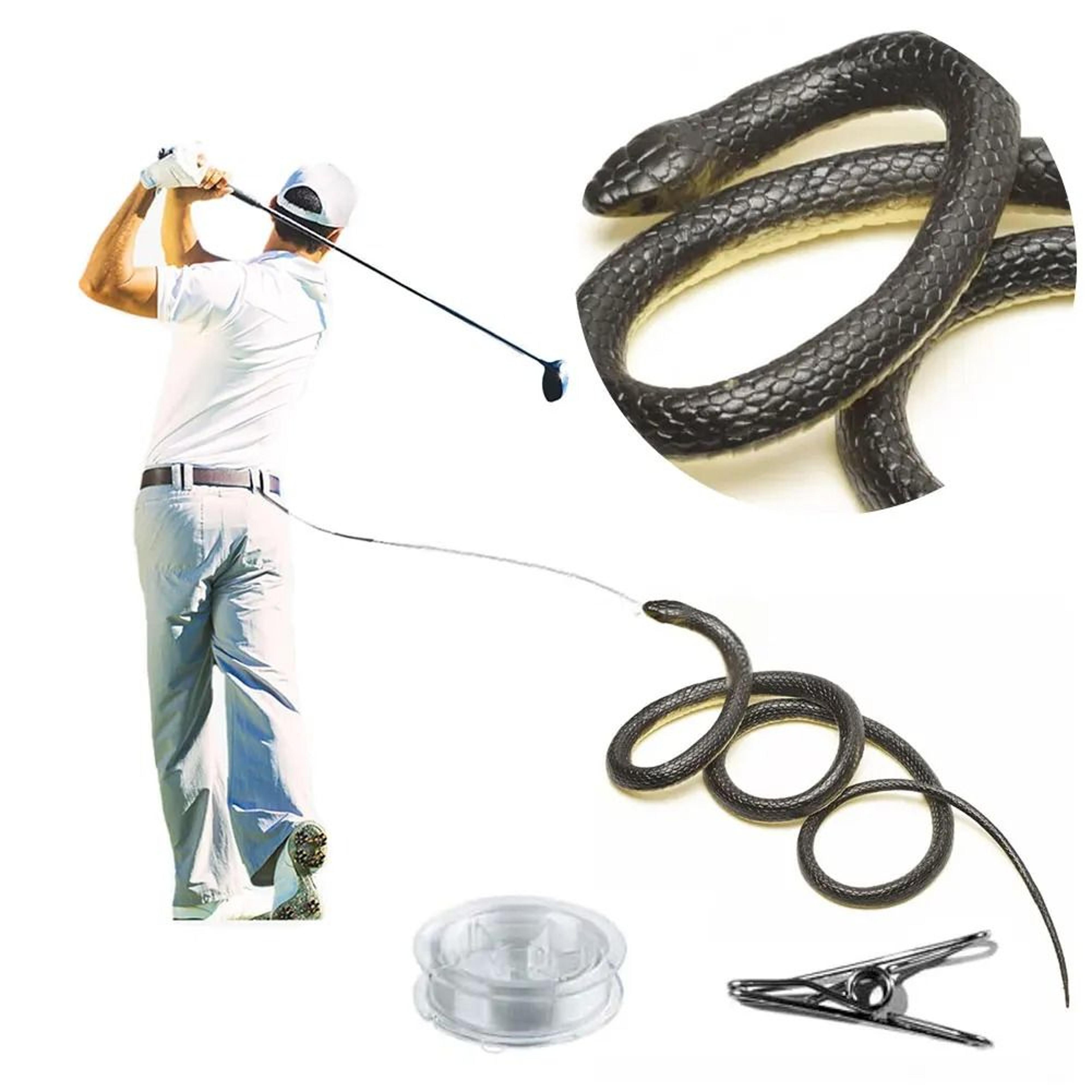 Realistic Fake Snake Prank Toy With String And Clip For Halloween And Gag Fun 5