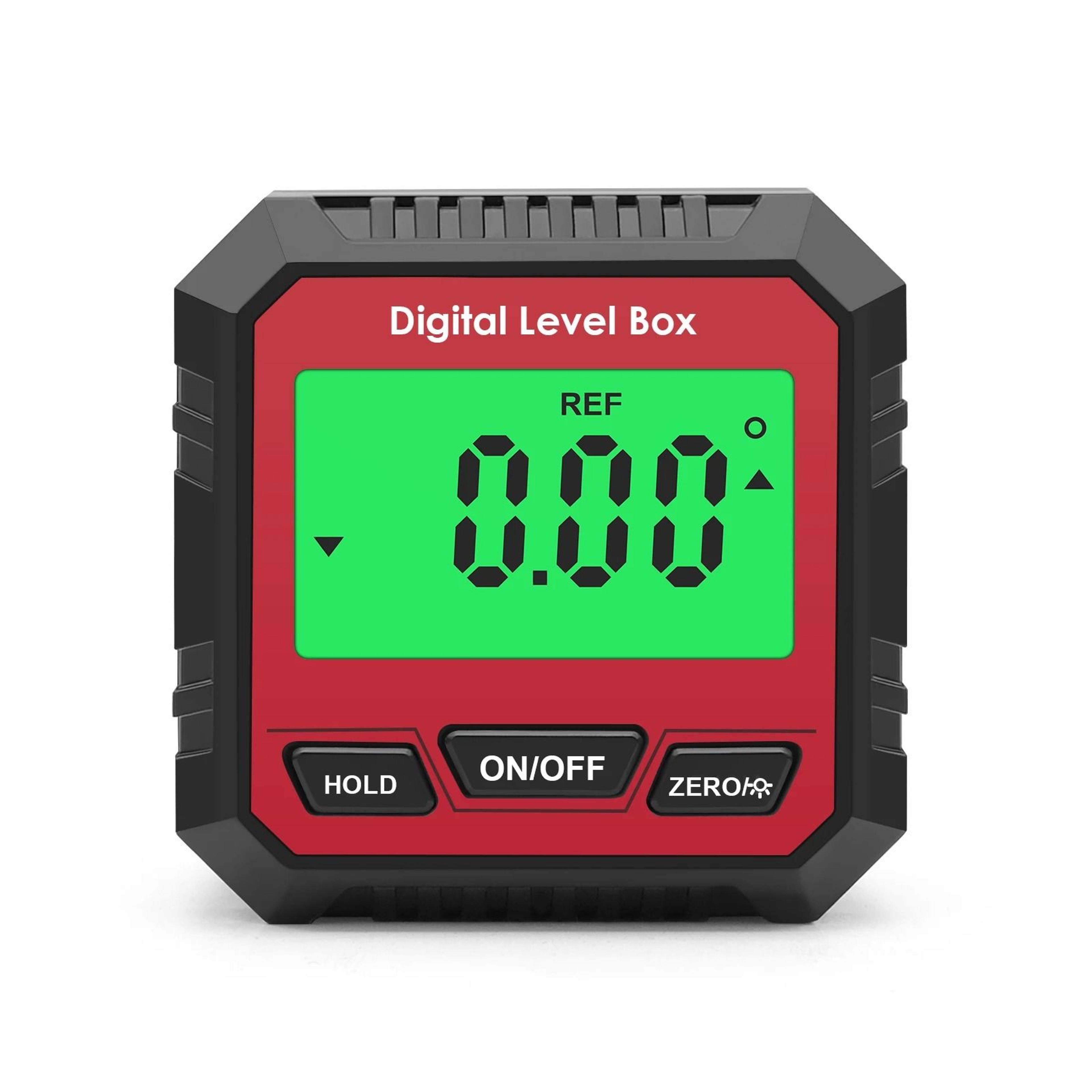 360 Digital Angle Finder Magnetic Inclinometer Level With Backlit LCD 1