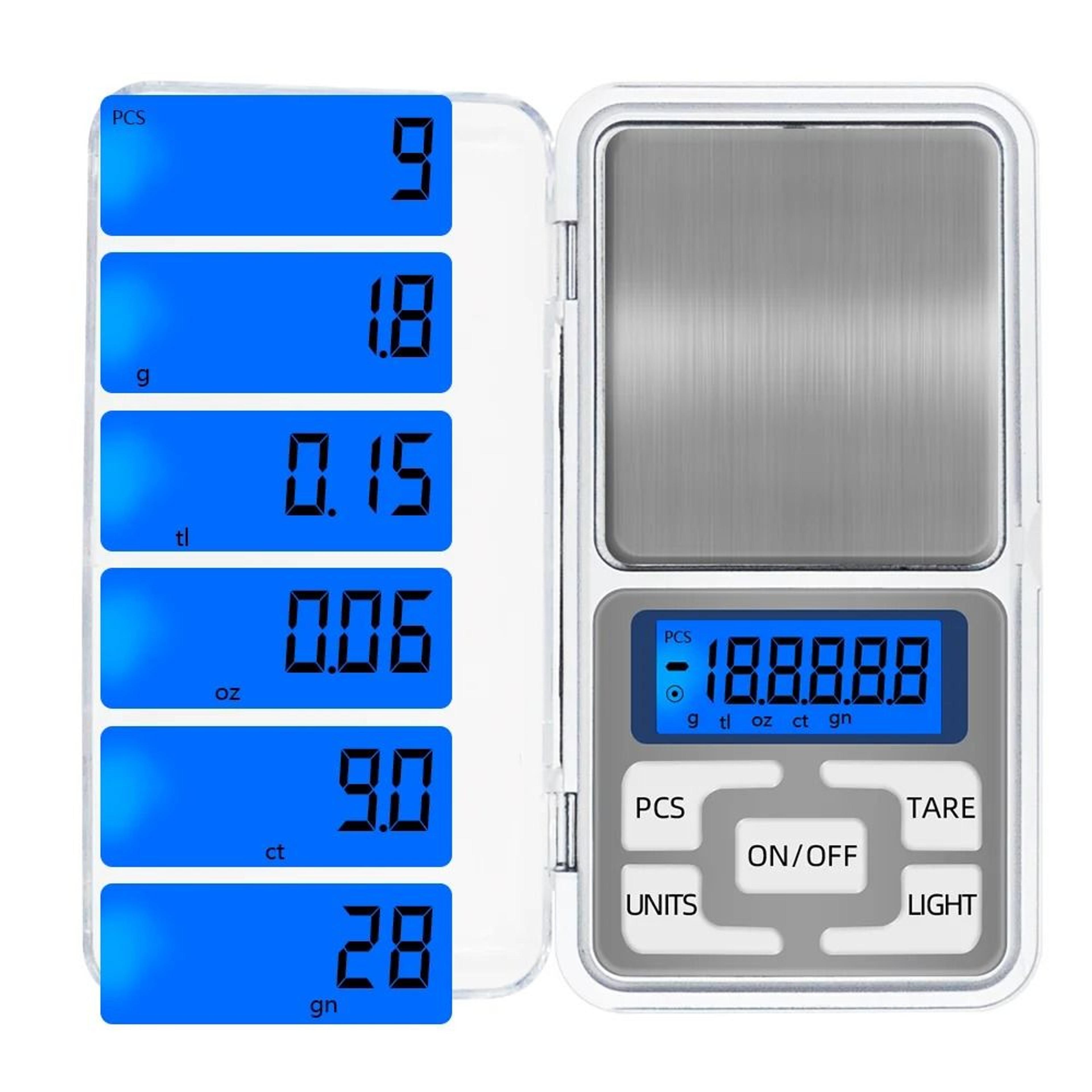 500g digital pocket scale 0.1g precision jewelry and kitchen weight balance