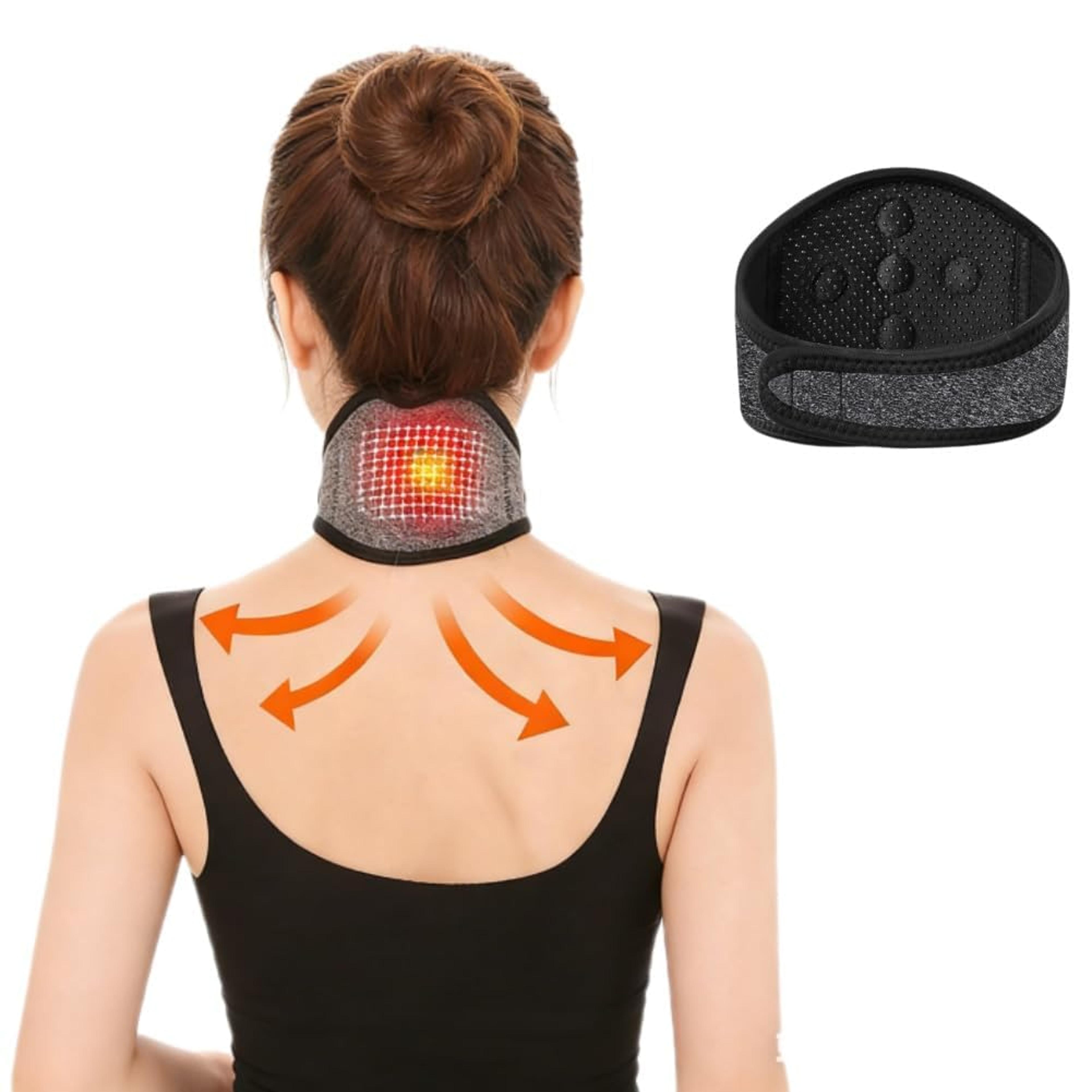 Warm Cervical Neck Wrap Adjustable Magnetic Neck Sleeve For Cold Weather Comfort 0