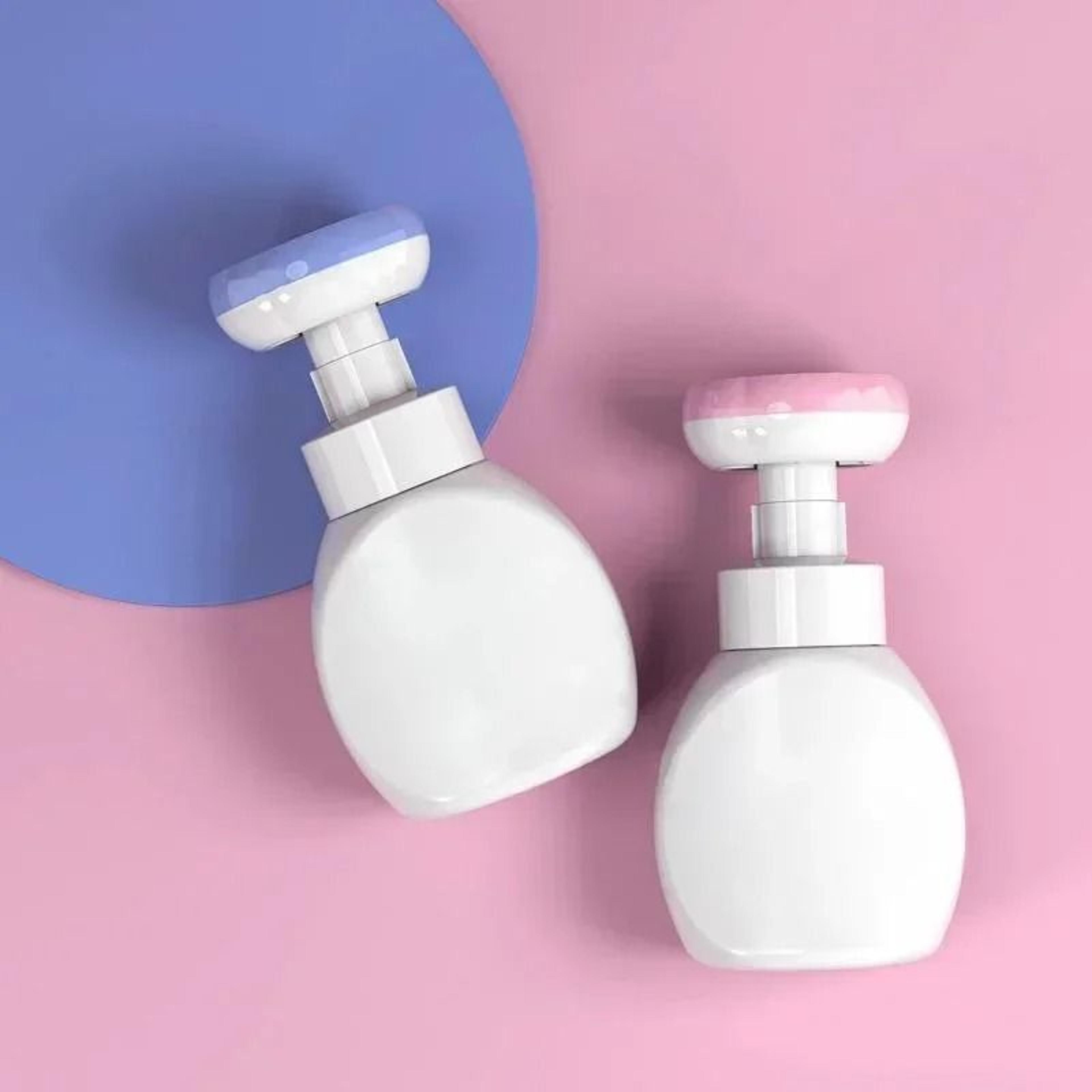 300ml flower foam soap dispenser refillable kids hand wash pump bottle