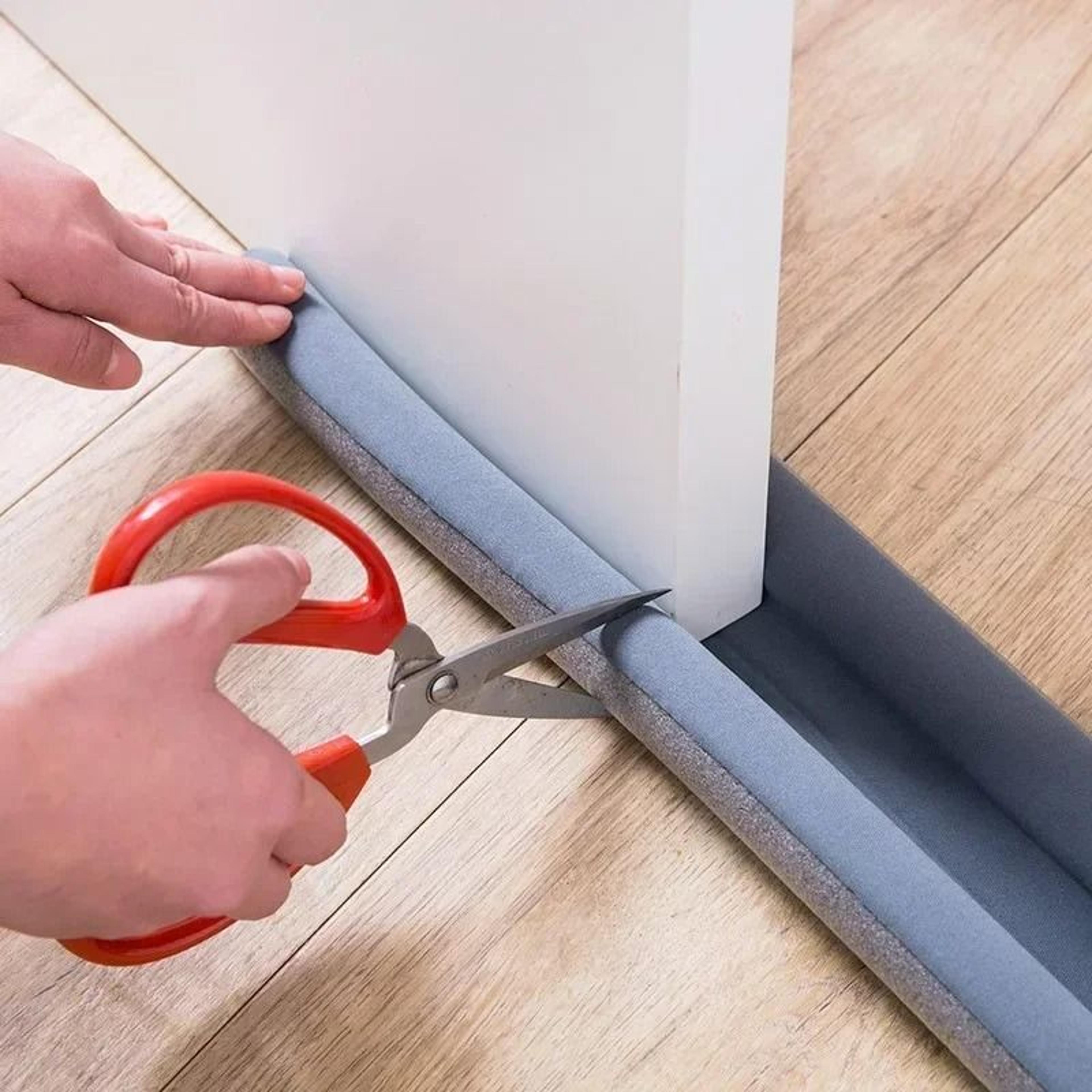 Flexible Door Bottom Seal Strip Draft Stopper For Noise Dust Wind And Insect Blocking 5