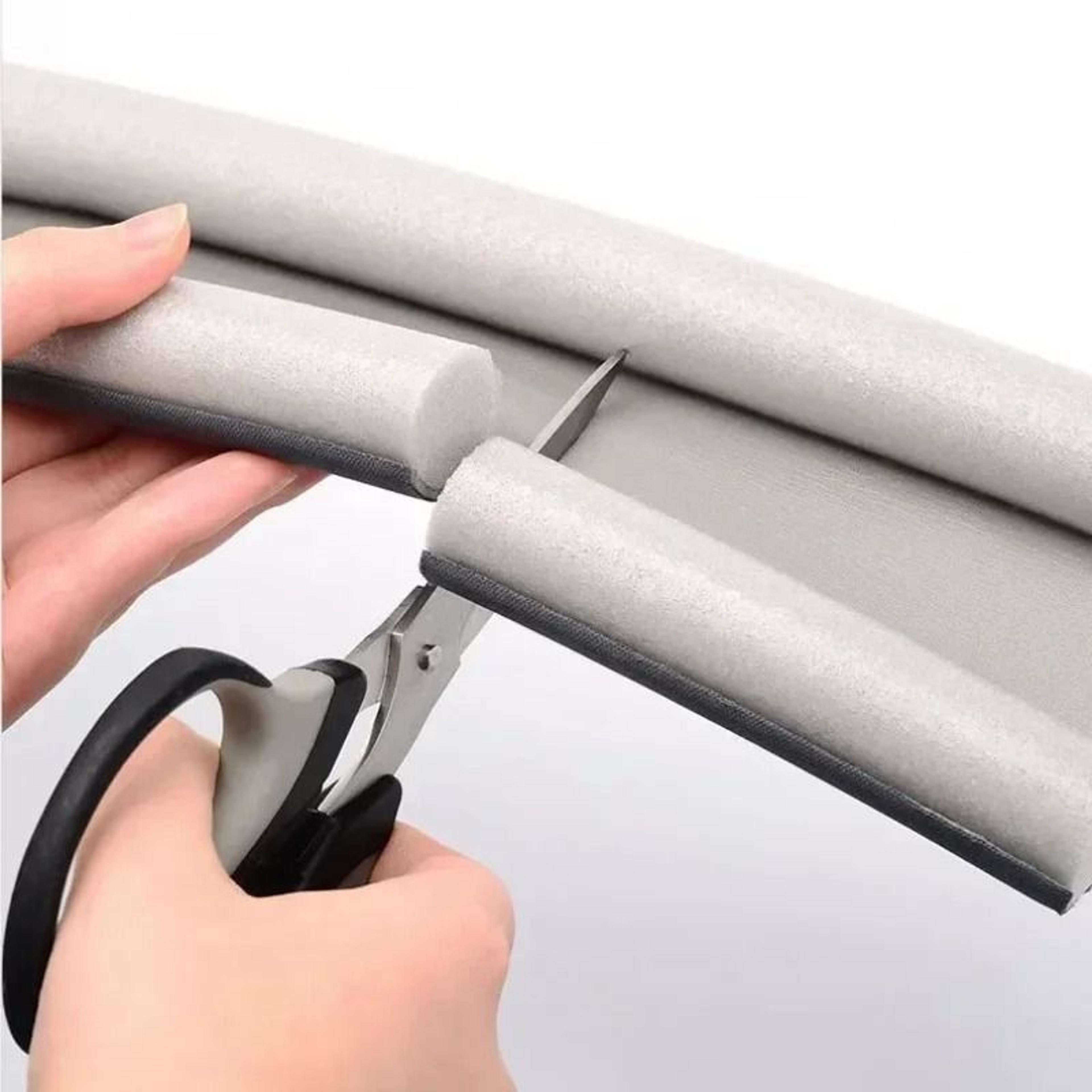 flexible door bottom seal strip draft stopper for noise dust wind and insect blocking