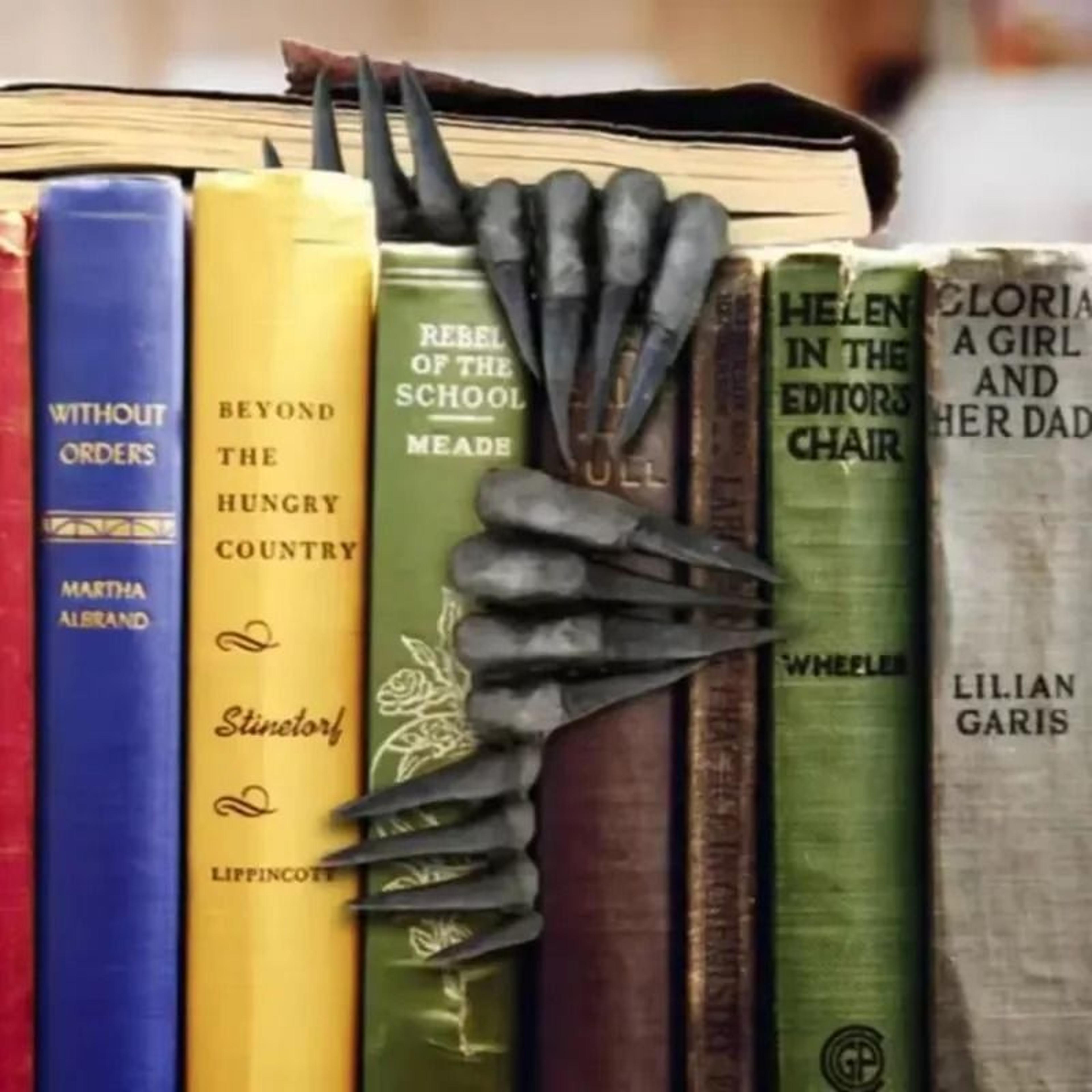 Devil Hand Resin Bookmark Gothic Claw Page Marker And Desktop Decoration 0
