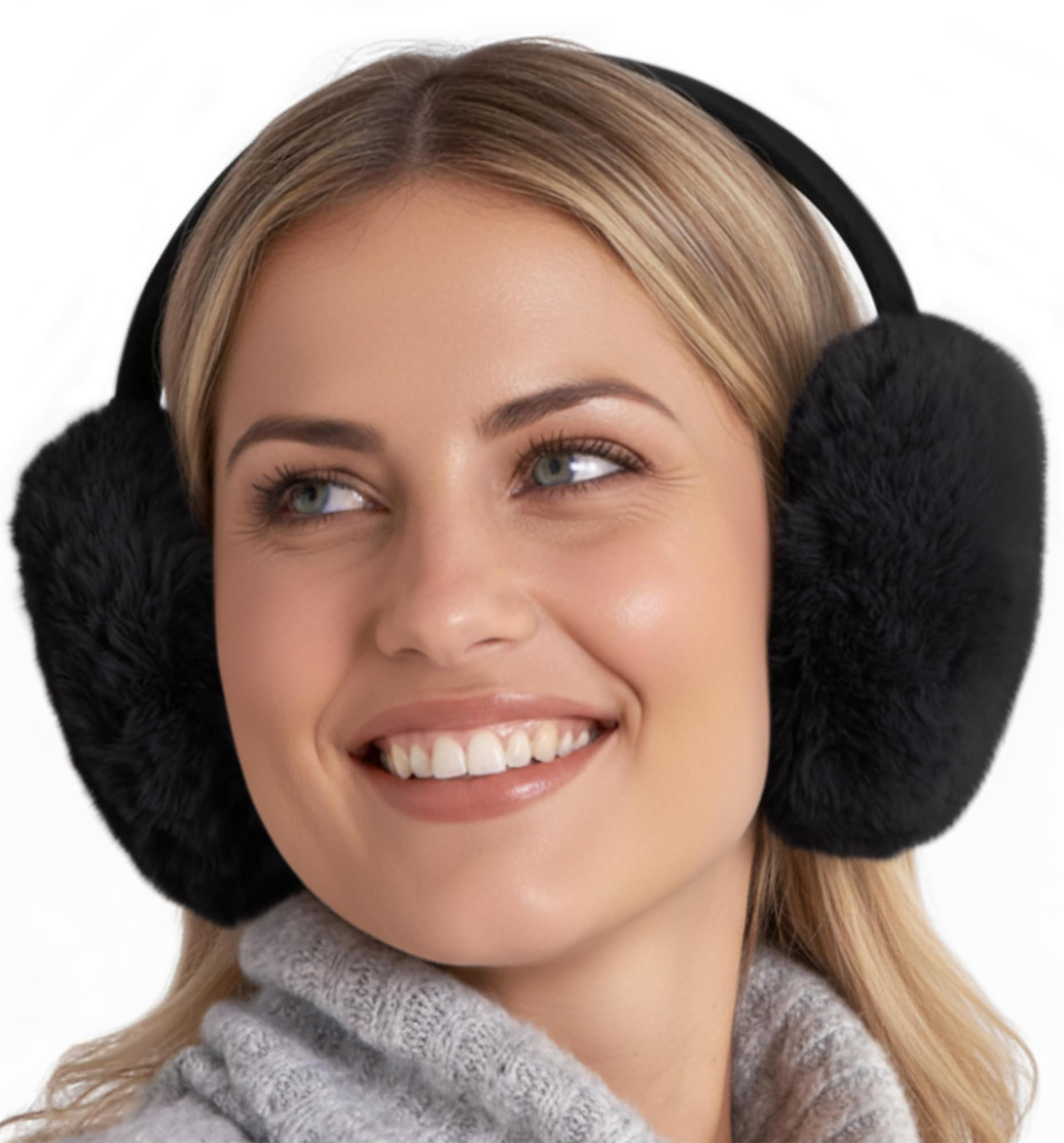 Unisex Plush Winter Earmuffs Warm WindBlocking Ear Covers For Men And Women 3