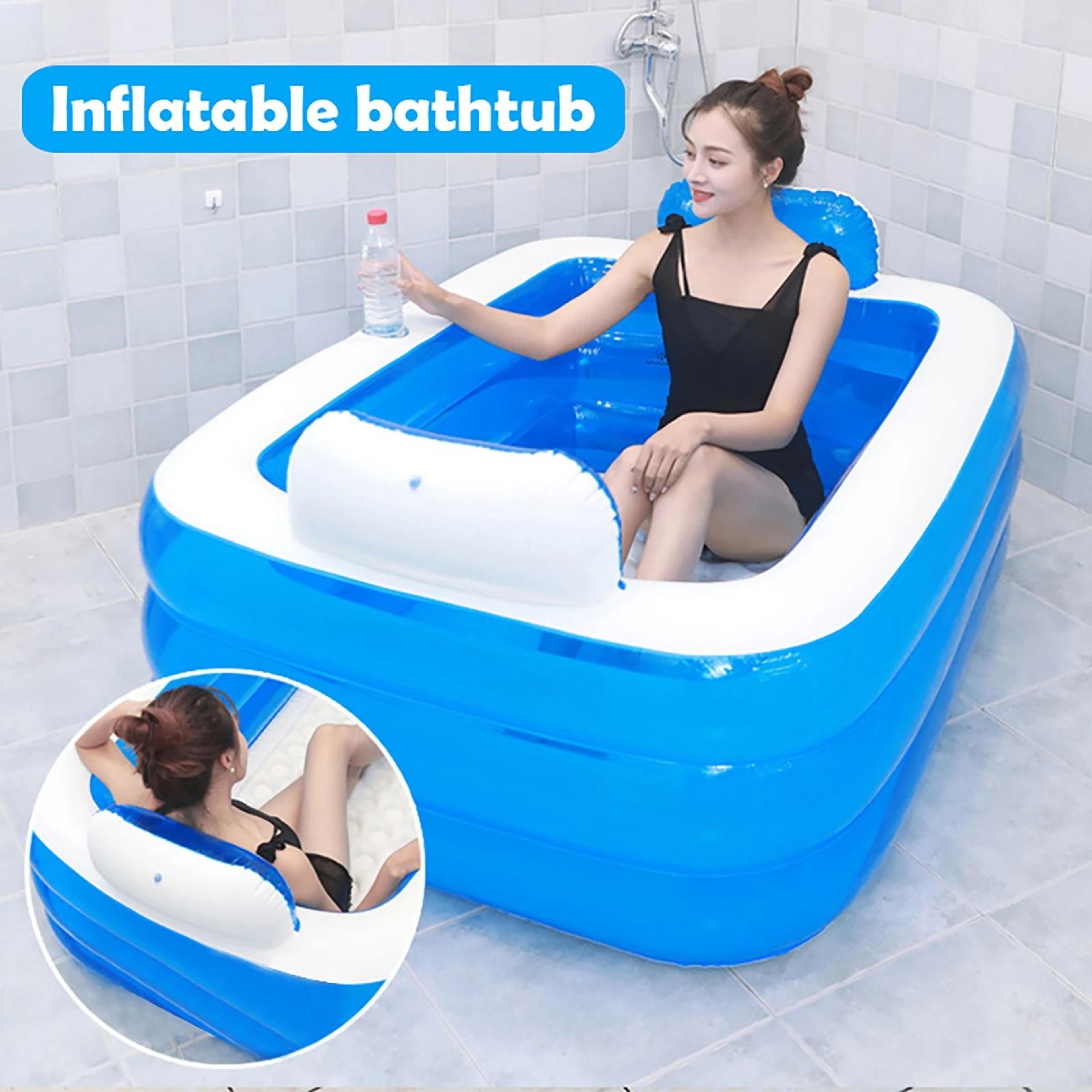 Portable 3Layer Foldable Bathtub For Home And Travel 4