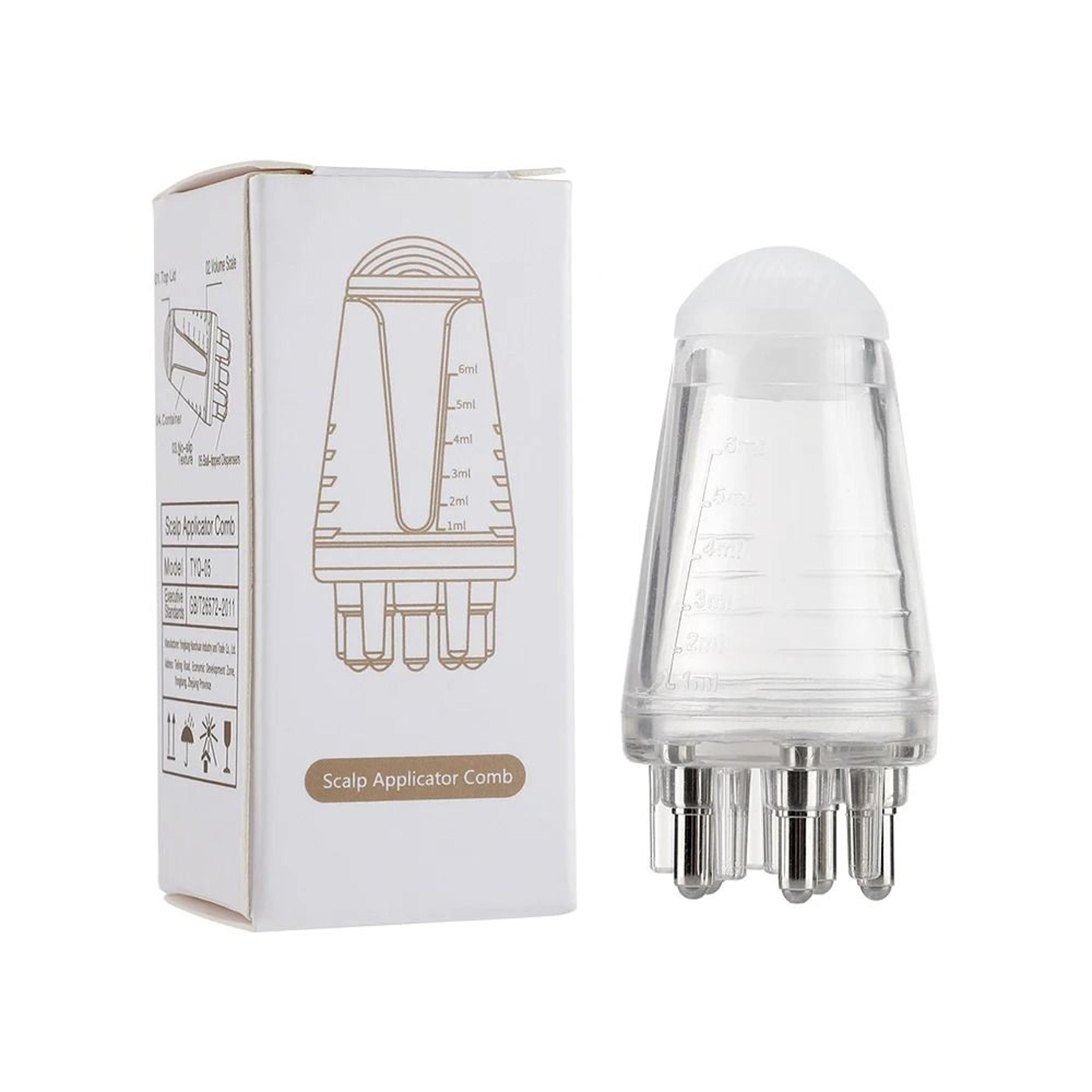 Scalp Serum Applicator Comb With Liquid Guide Massager 7